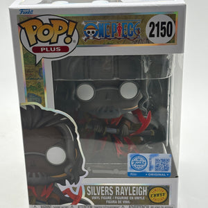 Funko POP! Plus One Piece #2150 Silvers Rayleigh Limited Chase Edition FRENLY BRICKS - Open 7 Days