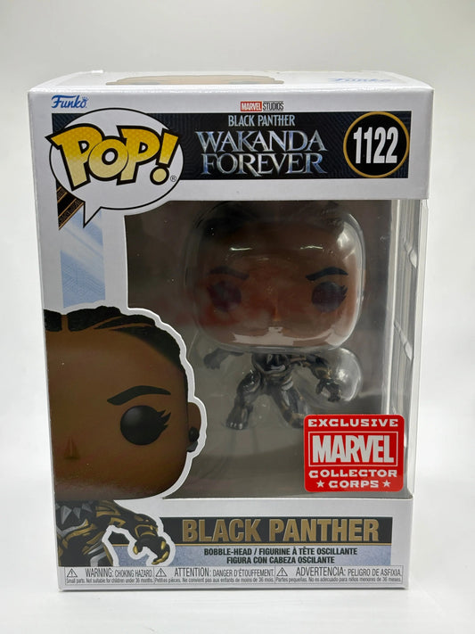 Funko POP! Black Panther WF #1122 Black Panther Collector Corps Exclusive FRENLY BRICKS - Open 7 Days