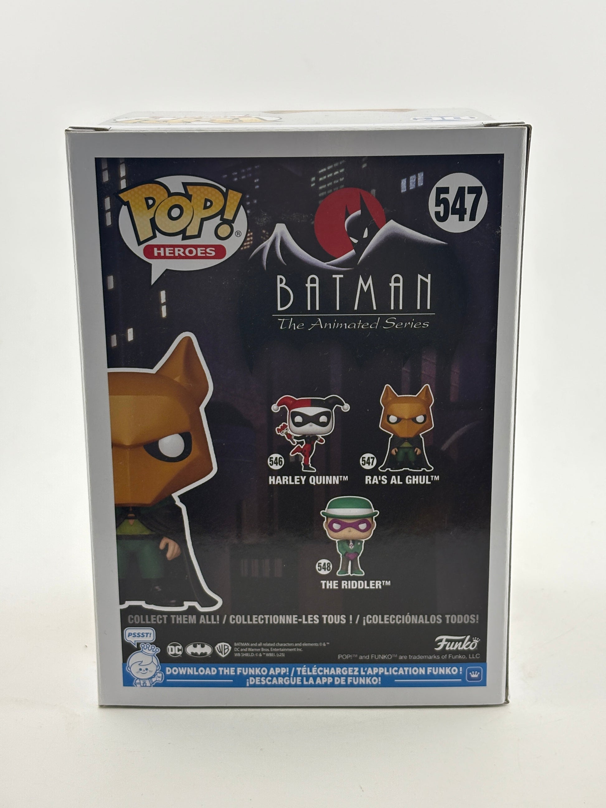 Funko POP! Heroes Batman Animated Series #547 Ra’s Al Ghul FRENLY BRICKS - Open 7 Days