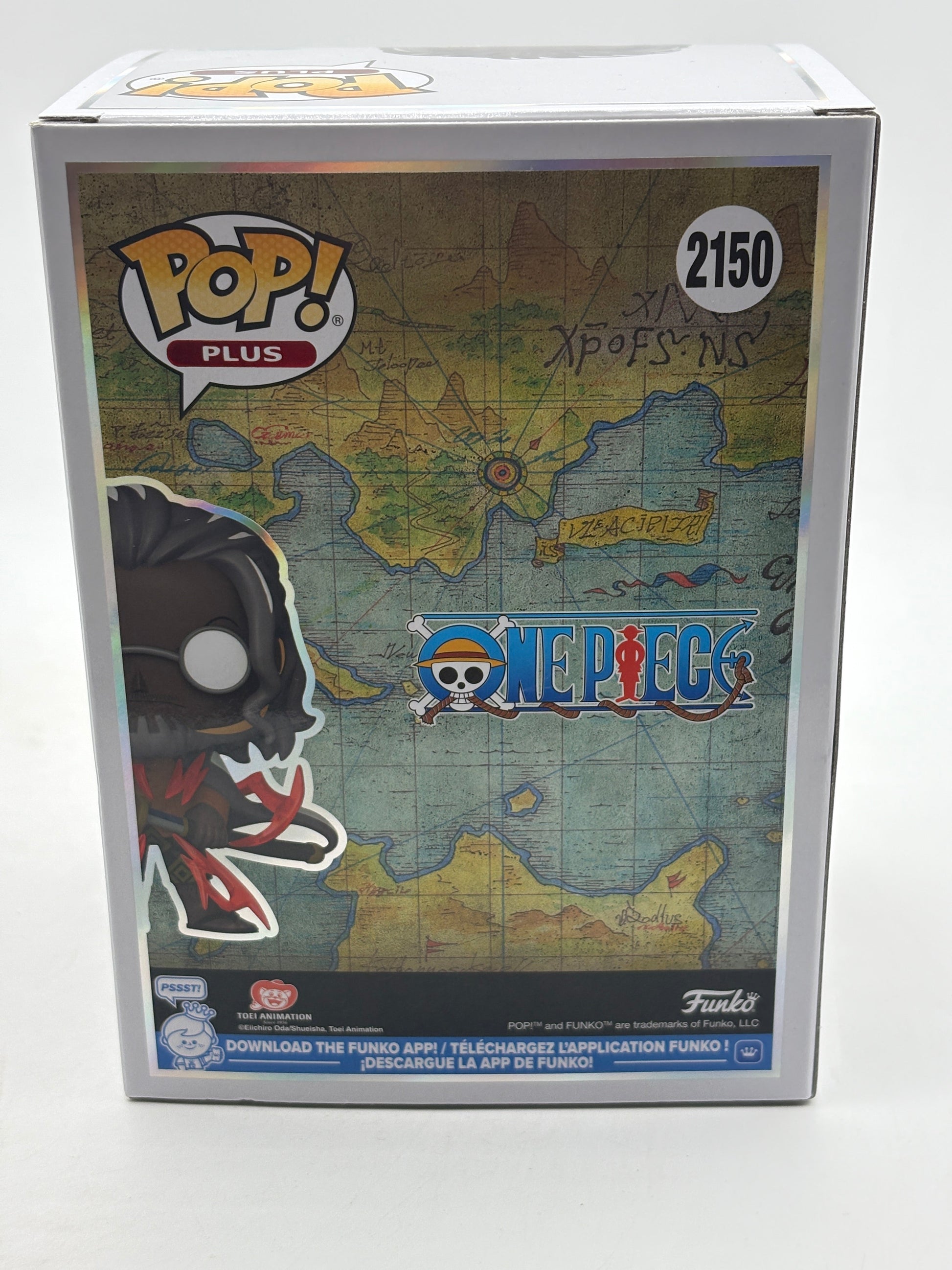 Funko POP! Plus One Piece #2150 Silvers Rayleigh Limited Chase Edition FRENLY BRICKS - Open 7 Days