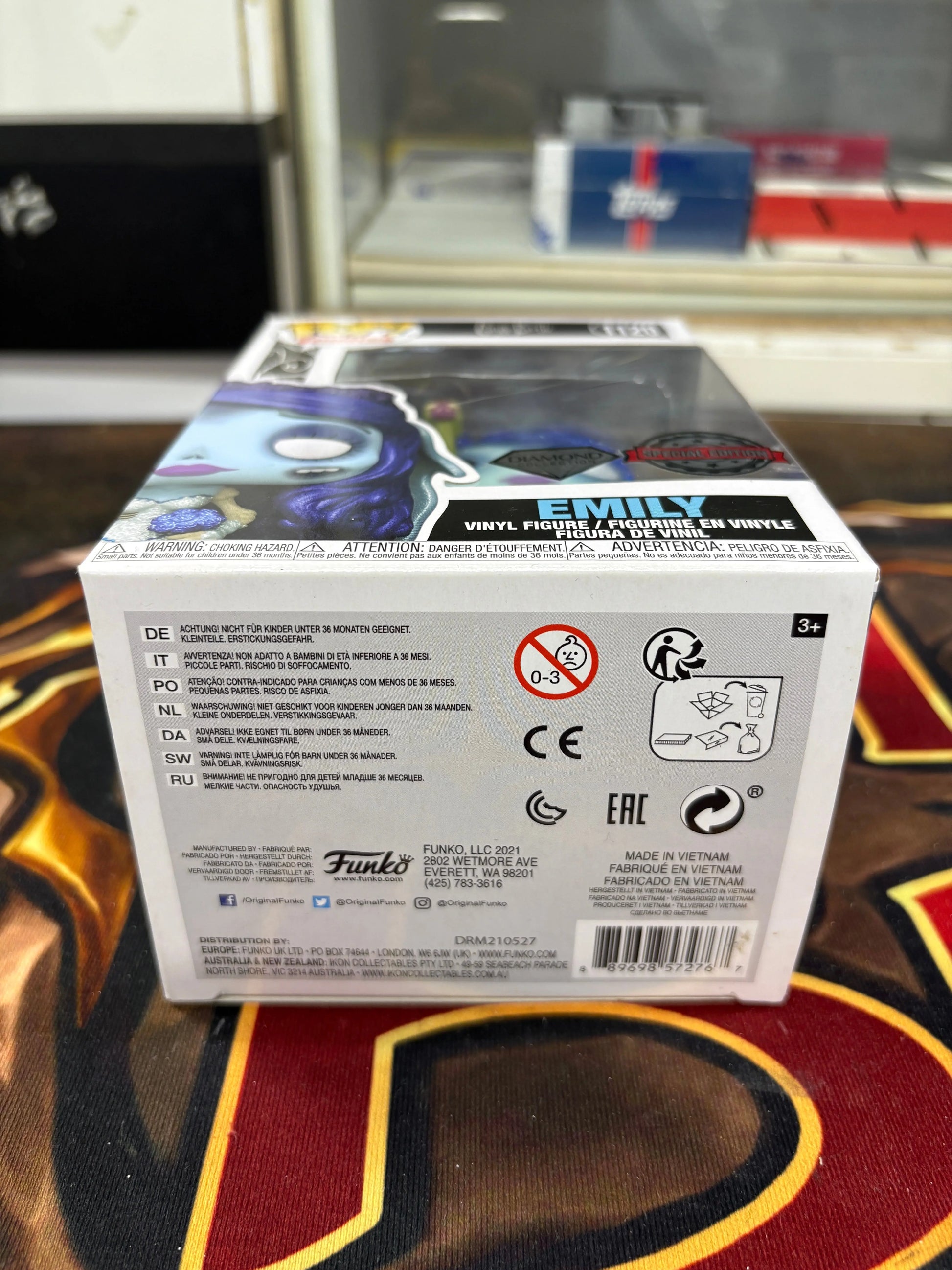 Funko Pop Movies Corpse Bride Emily Diamond Collection 1120 FRENLY BRICKS - Open 7 Days