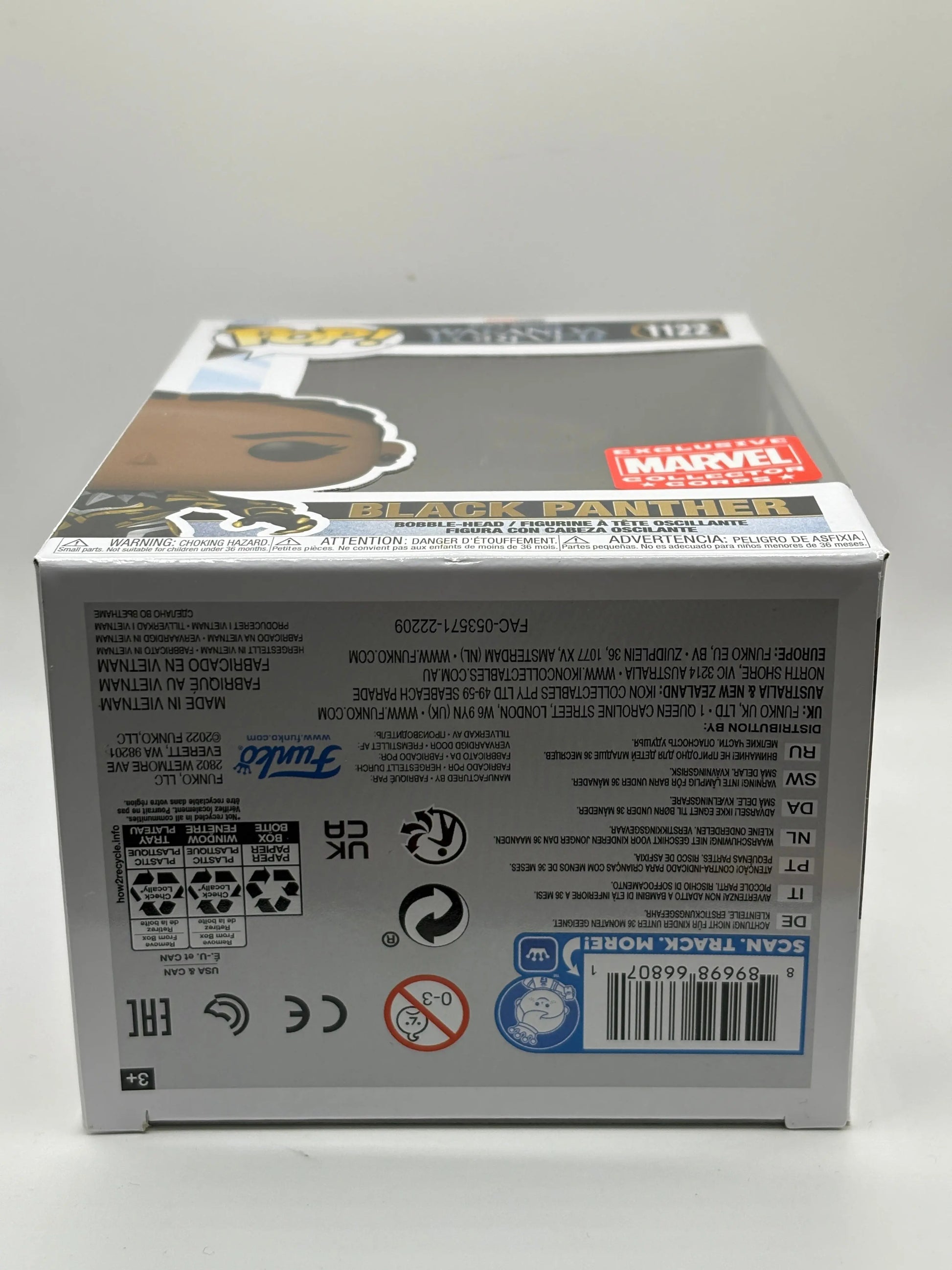 Funko POP! Black Panther WF #1122 Black Panther Collector Corps Exclusive FRENLY BRICKS - Open 7 Days