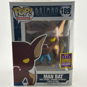Funko POP! Heroes Batman Animated Series #189 Man Bat 2017 Summer Con FRENLY BRICKS - Open 7 Days