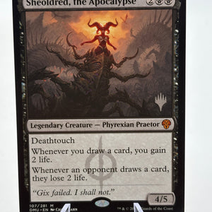 Magic the Gathering - DMU Sheoldred, The Apocalypse 107/281 Mythic NM FRENLY BRICKS - Open 7 Days