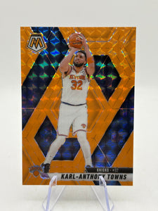 2024-25 Panini Mosaic - #97 Karl Anthony Towns Orange Fluorescent 08/25