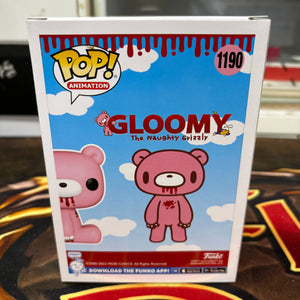 Funko Pop! - Gloomy Bear Black Flocked Special Edition Vinyl Figure #1190 CHASE FRENLY BRICKS - Open 7 Days