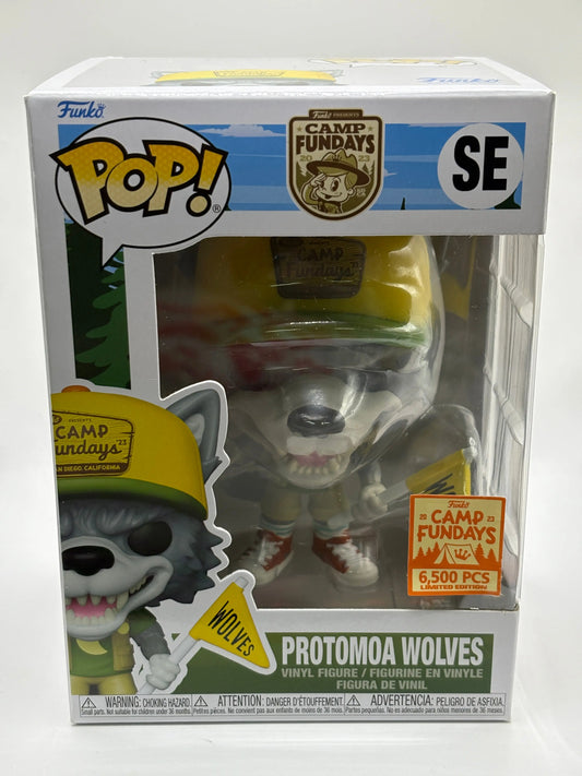 Funko POP! Camp Fundays #SE Protomoa Wolves 6,500 Piece Limited FRENLY BRICKS - Open 7 Days