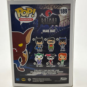 Funko POP! Heroes Batman Animated Series #189 Man Bat 2017 Summer Con FRENLY BRICKS - Open 7 Days