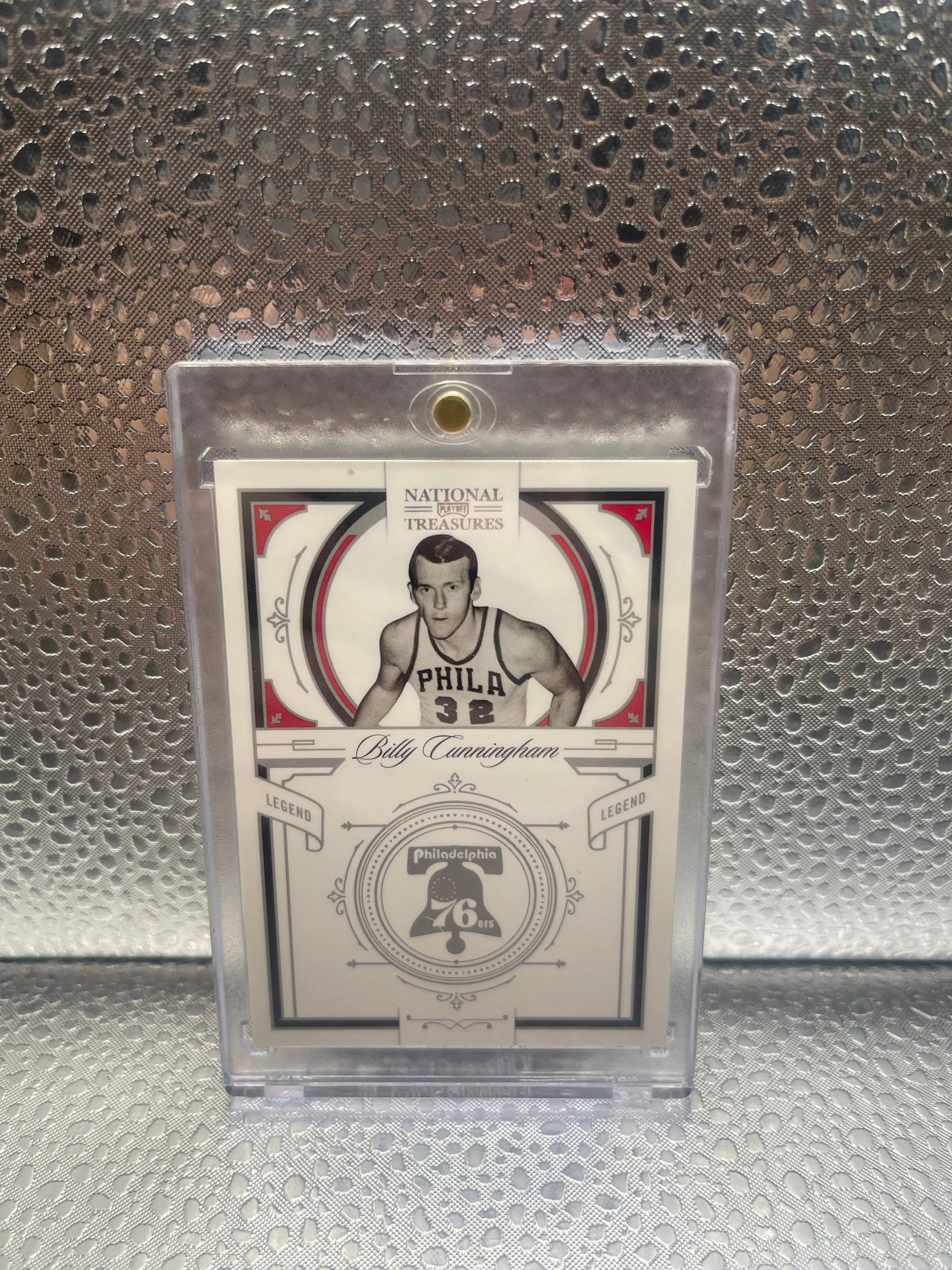 Billy Cunningham 2009-10 National Treasures Base Card #’D 78/99 #120 76ers FRENLY BRICKS - Open 7 Days