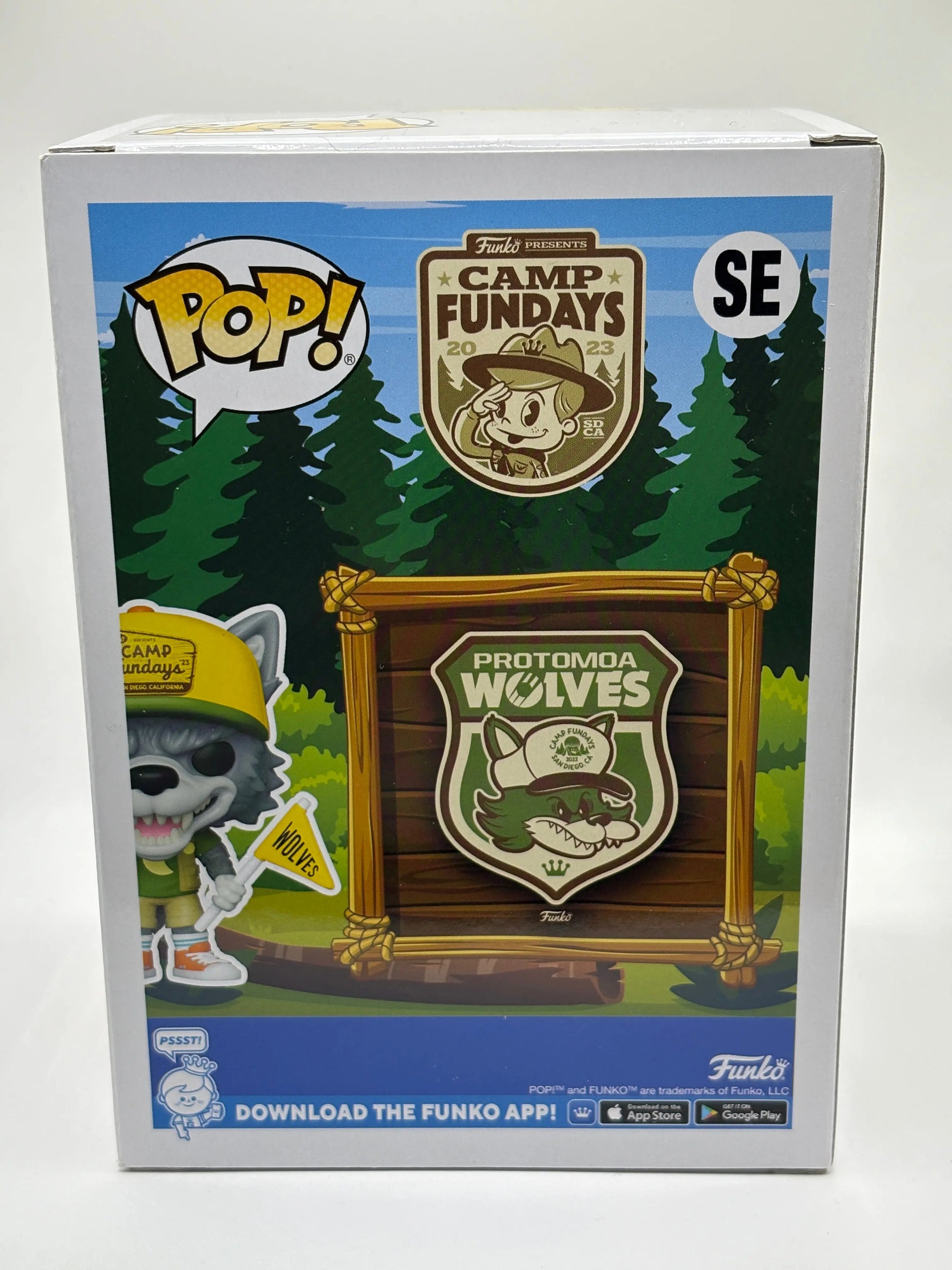 Funko POP! Camp Fundays #SE Protomoa Wolves 6,500 Piece Limited FRENLY BRICKS - Open 7 Days