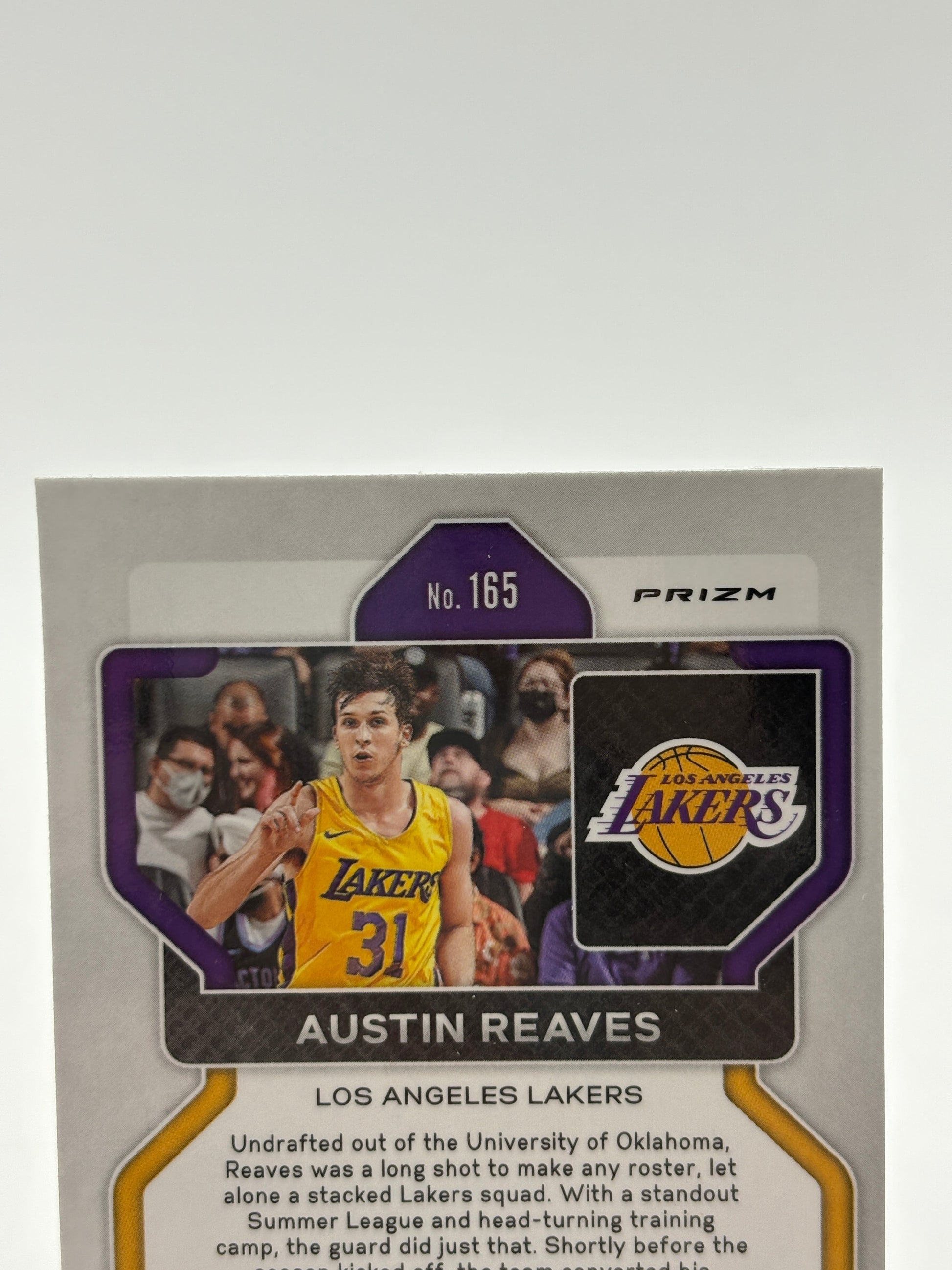 2021-22 Panini Prizm Basketball #165 Austin Reaves Rookie Card Silver Prizm FRENLY BRICKS - Open 7 Days