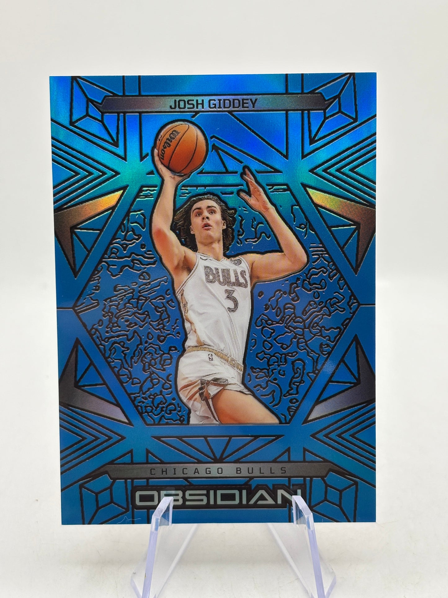 2024-25 Panini Obsidian #25 Josh Giddey (Incomplete) Rainbow Etch Set Numbered FRENLY BRICKS - Open 7 Days