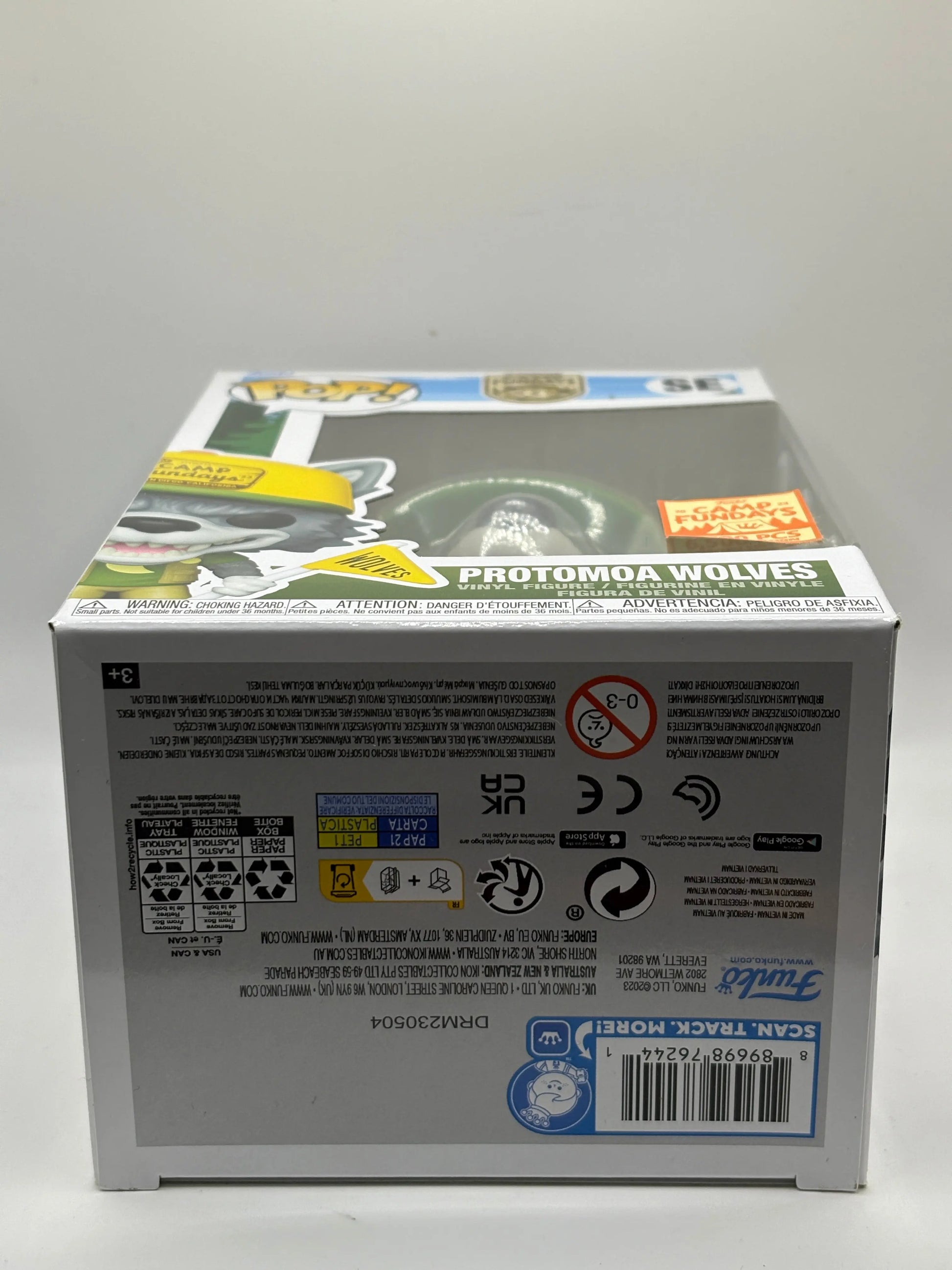 Funko POP! Camp Fundays #SE Protomoa Wolves 6,500 Piece Limited FRENLY BRICKS - Open 7 Days