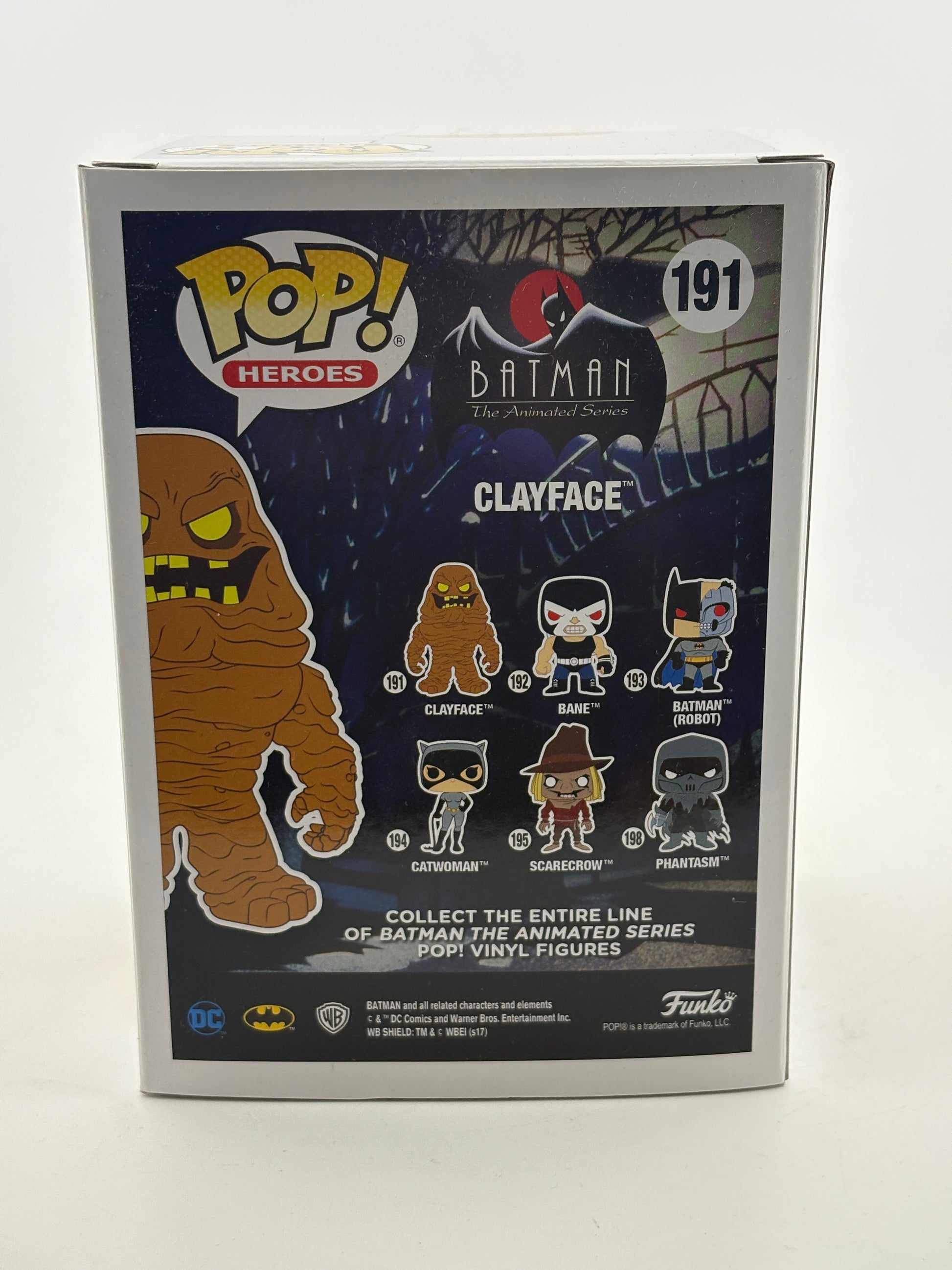 Funko POP! Heroes Batman Animated Series #191 Clayface Vinyl Figure FRENLY BRICKS - Open 7 Days