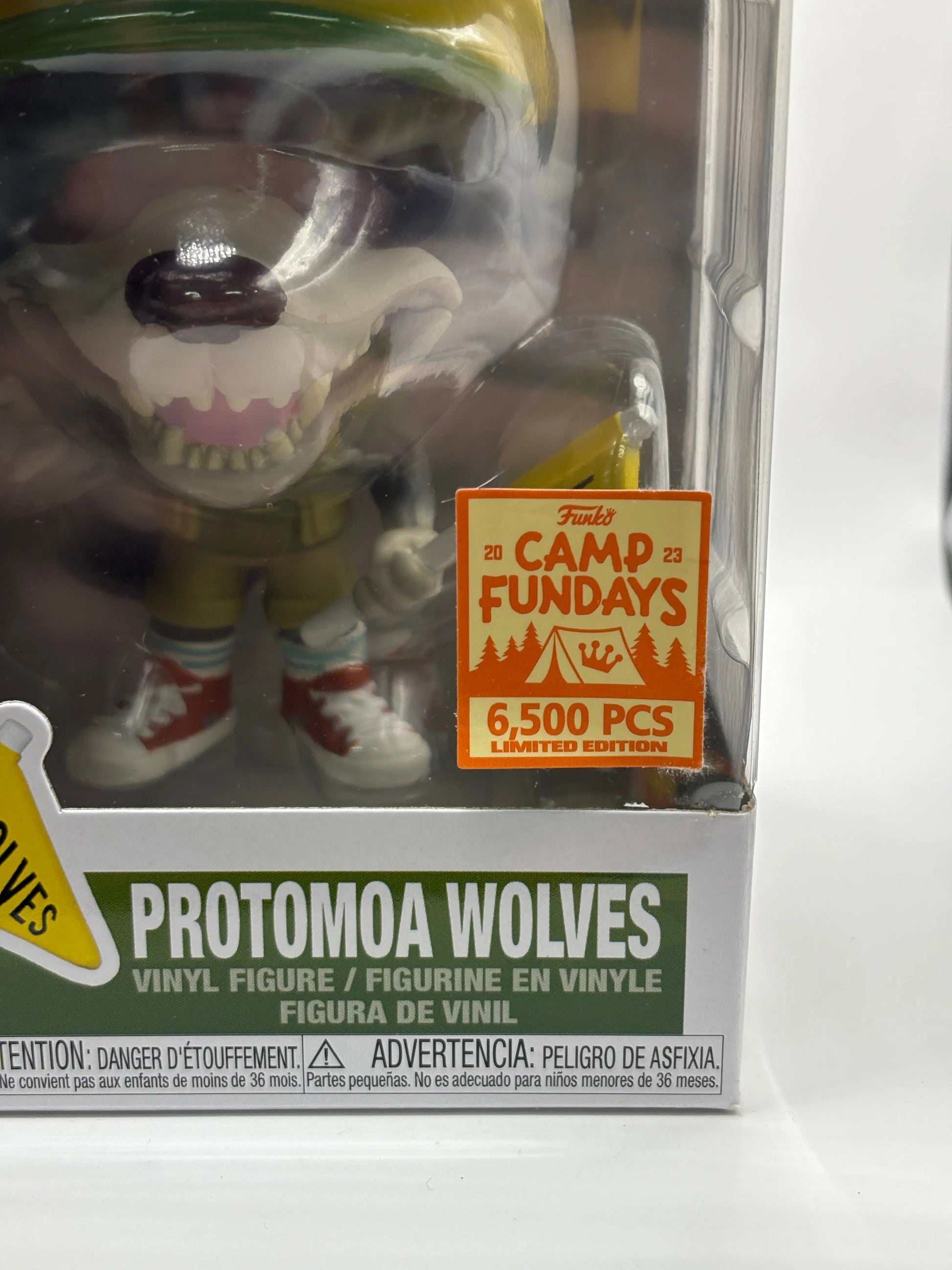 Funko POP! Camp Fundays #SE Protomoa Wolves 6,500 Piece Limited FRENLY BRICKS - Open 7 Days