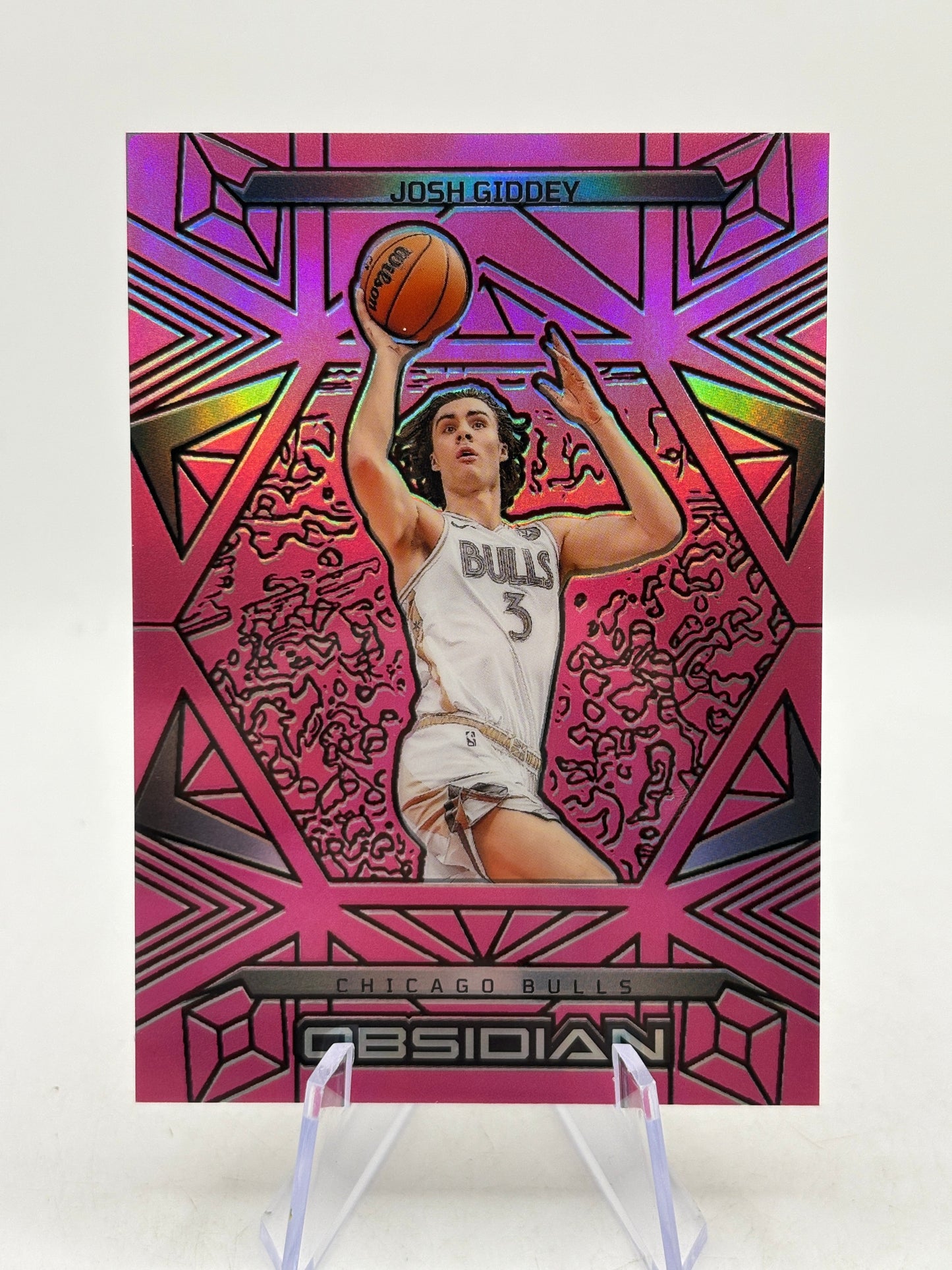 2024-25 Panini Obsidian #25 Josh Giddey (Incomplete) Rainbow Etch Set Numbered FRENLY BRICKS - Open 7 Days