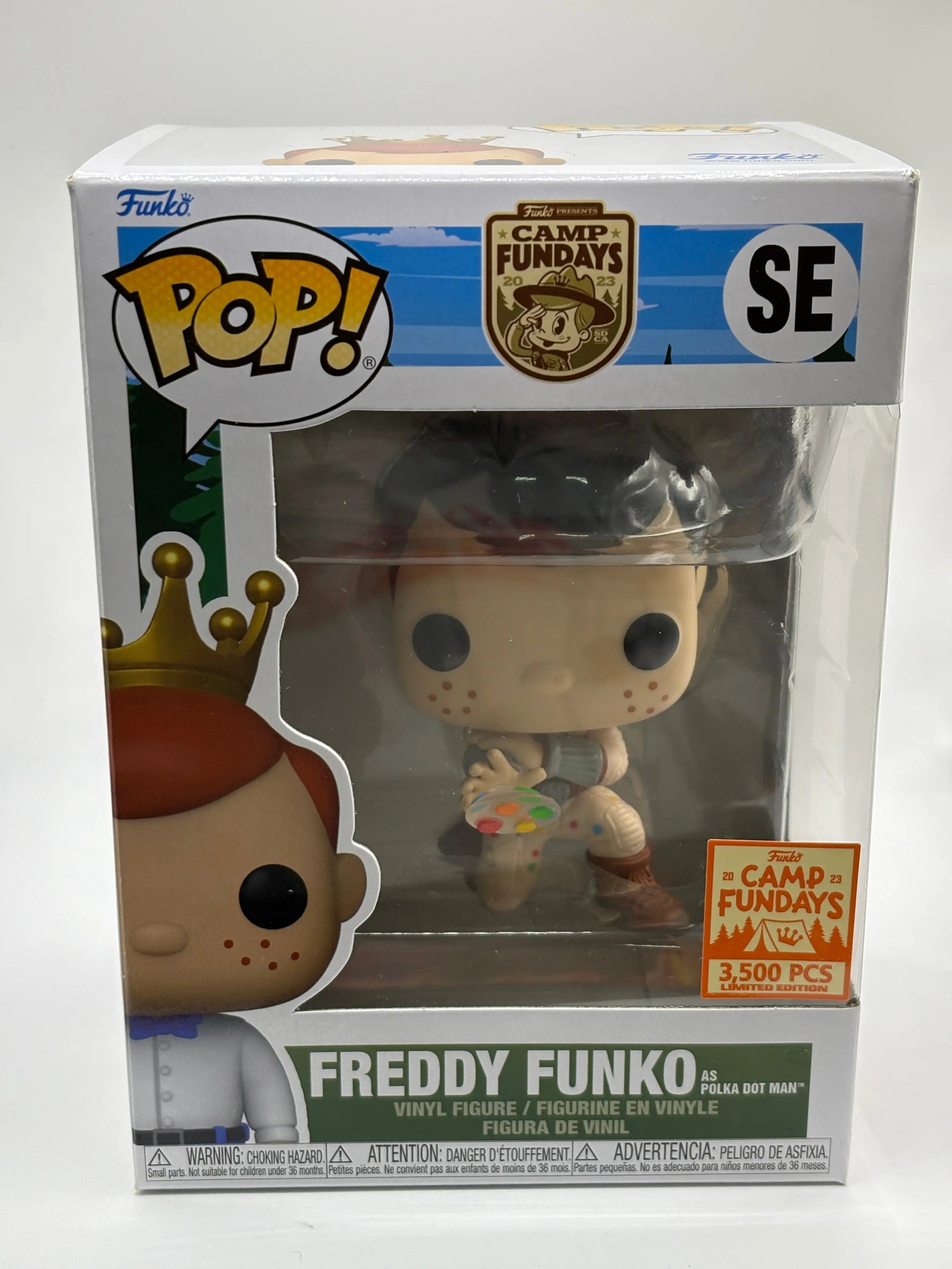 Funko POP! Camp Fundays #SE Freddy Funko as Polka Dot Man 3,500 Piece Limited FRENLY BRICKS - Open 7 Days