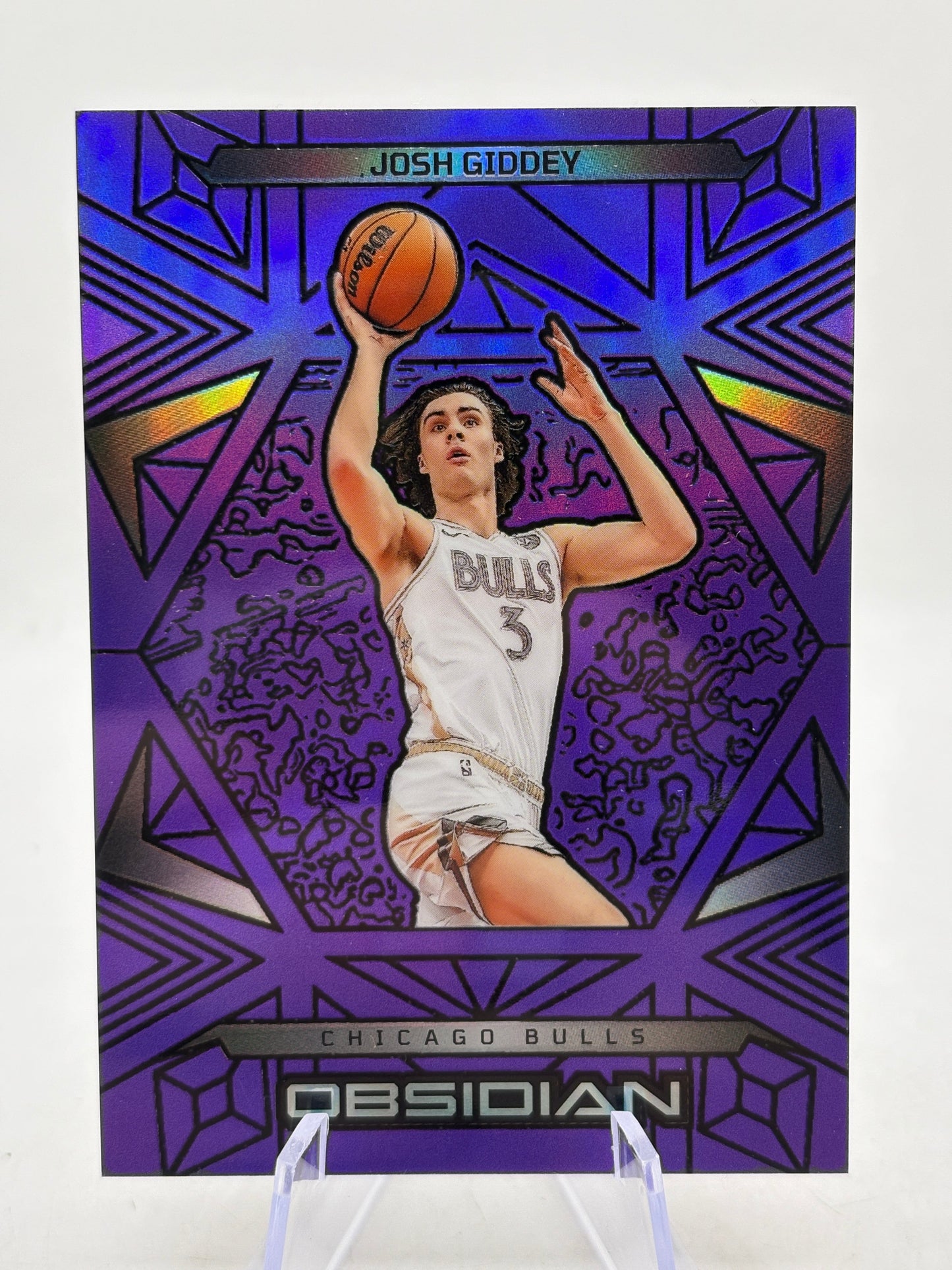 2024-25 Panini Obsidian #25 Josh Giddey (Incomplete) Rainbow Etch Set Numbered FRENLY BRICKS - Open 7 Days