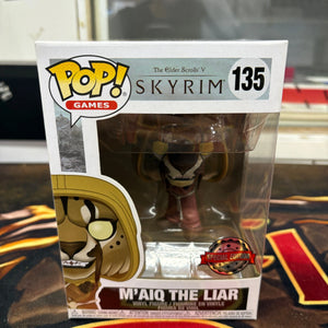 Funko Pop! Vinyl: Skyrim - M'aiq the Liar  #135 FRENLY BRICKS - Open 7 Days