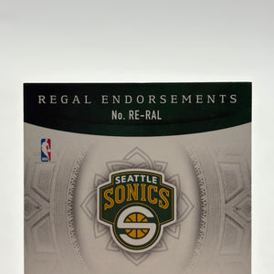 2015-16 Panini Excalibur Basketball - #RE-RAL Ray Allen Auto /99 FRENLY BRICKS - Open 7 Days