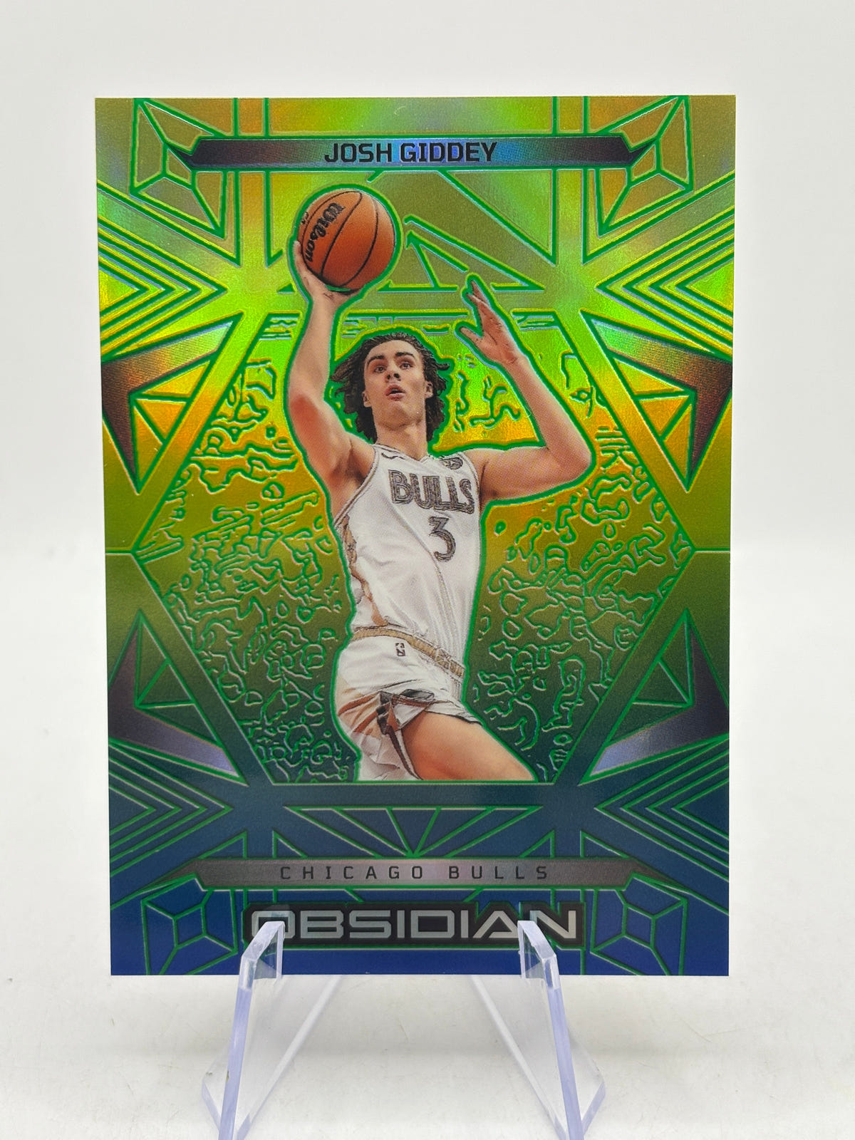 2024-25 Panini Obsidian #25 Josh Giddey (Incomplete) Rainbow Etch Set Numbered, photo 10 image 10