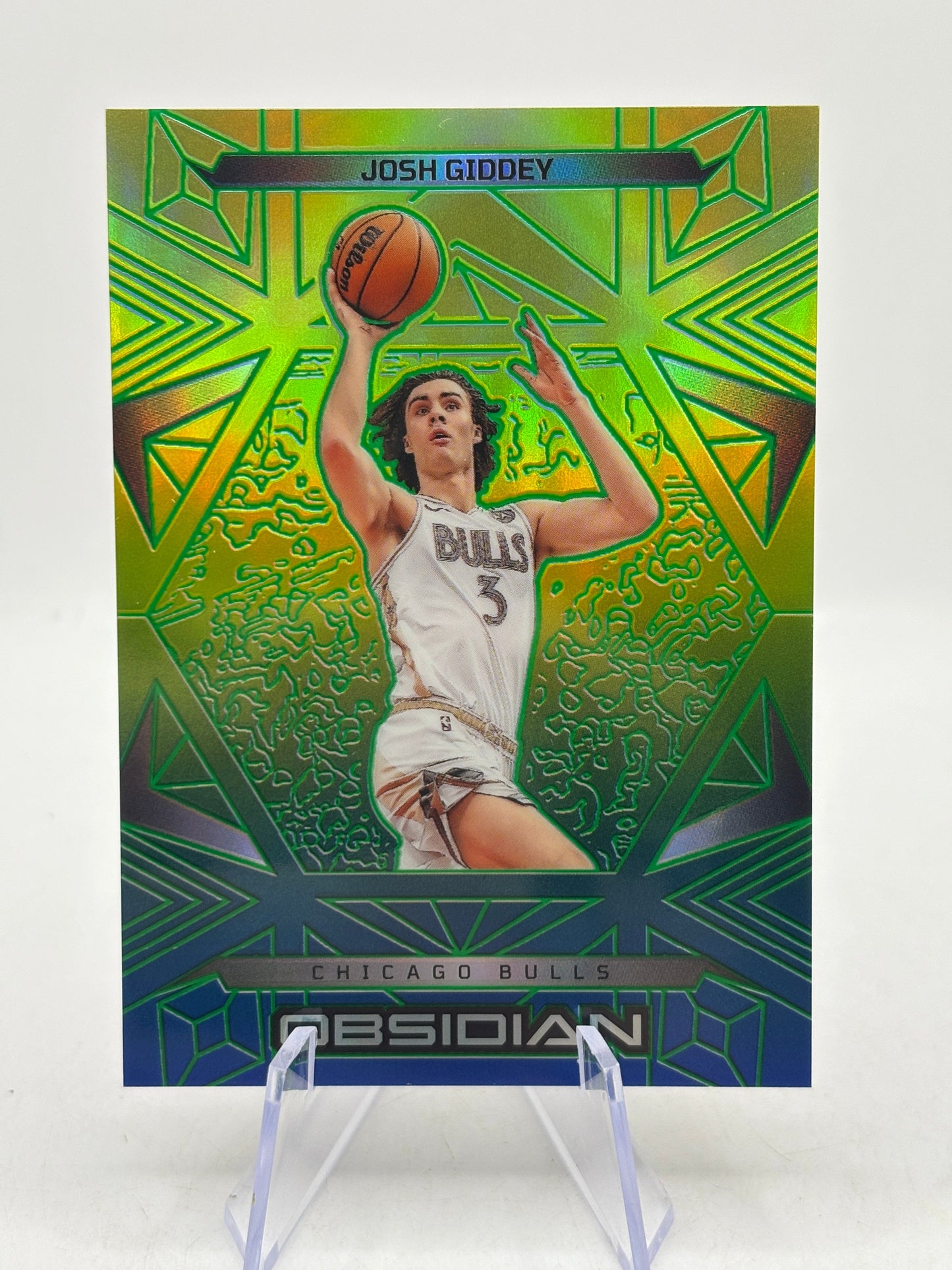 2024-25 Panini Obsidian #25 Josh Giddey (Incomplete) Rainbow Etch Set Numbered FRENLY BRICKS - Open 7 Days