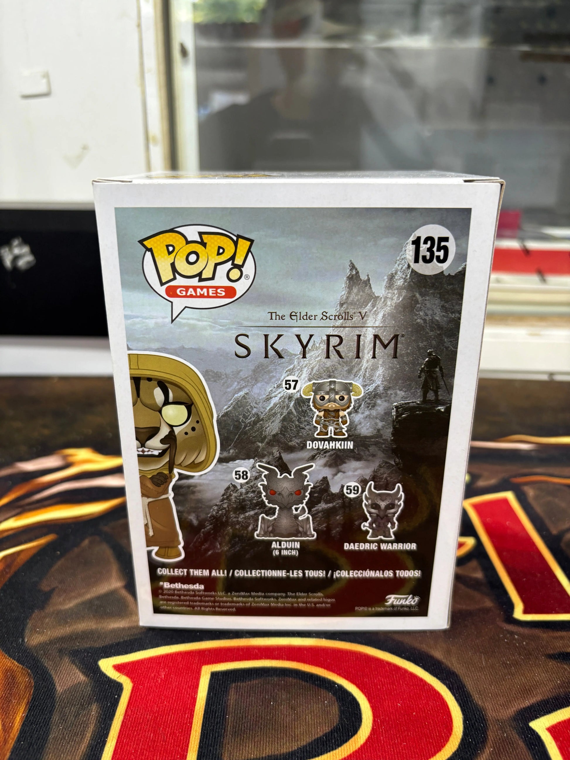 Funko Pop! Vinyl: Skyrim - M'aiq the Liar  #135 FRENLY BRICKS - Open 7 Days
