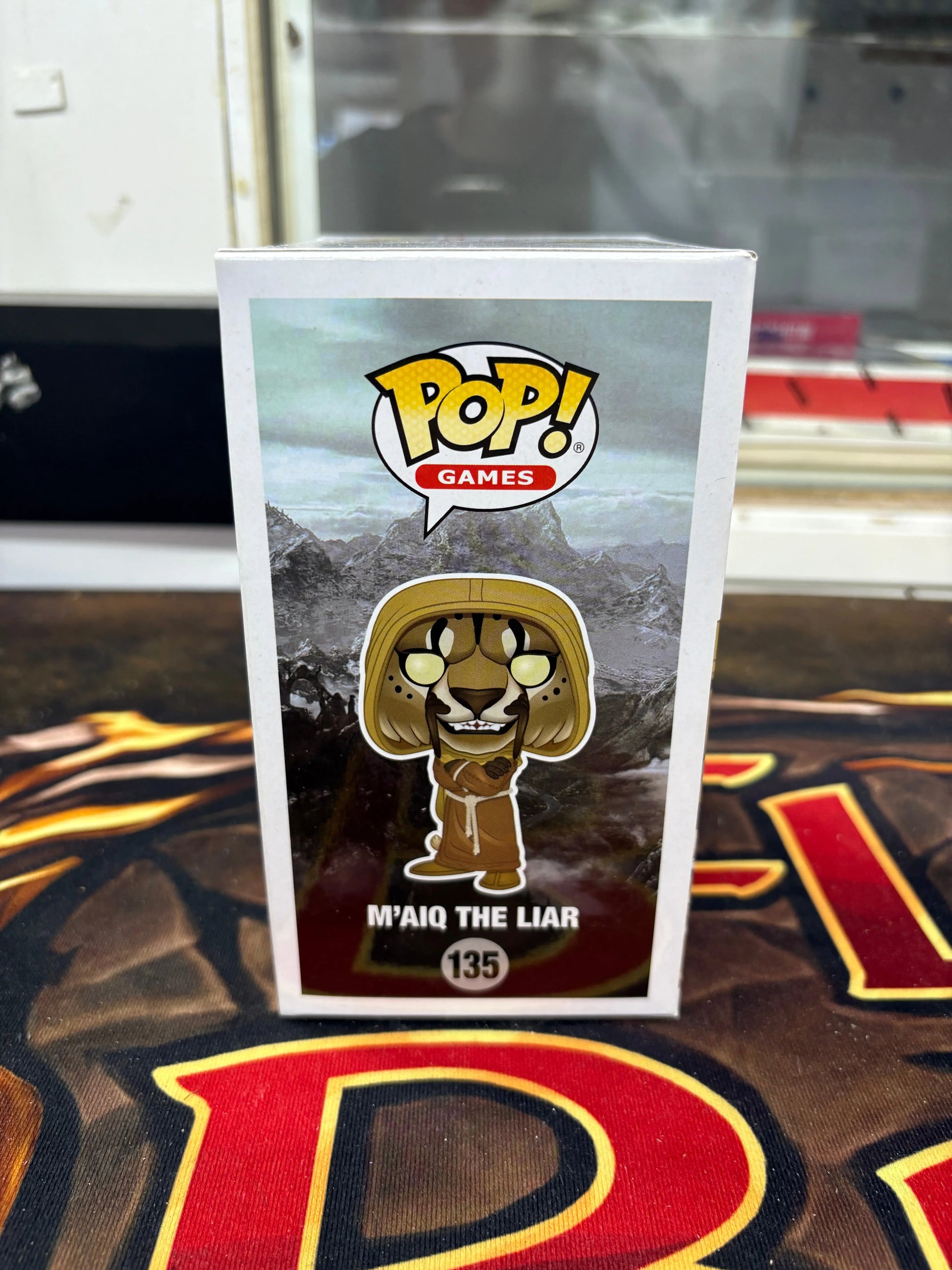 Funko Pop! Vinyl: Skyrim - M'aiq the Liar  #135 FRENLY BRICKS - Open 7 Days