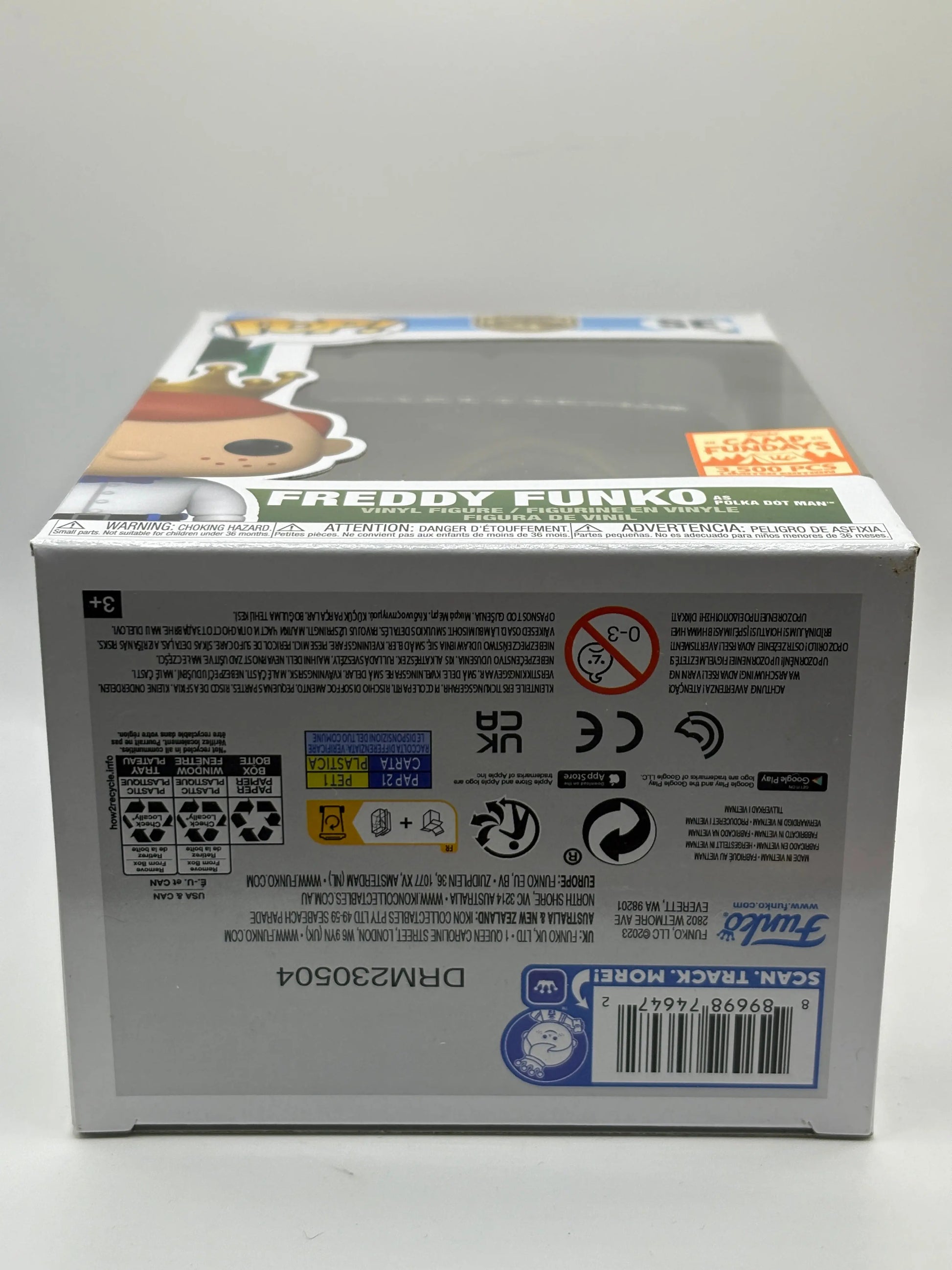 Funko POP! Camp Fundays #SE Freddy Funko as Polka Dot Man 3,500 Piece Limited FRENLY BRICKS - Open 7 Days