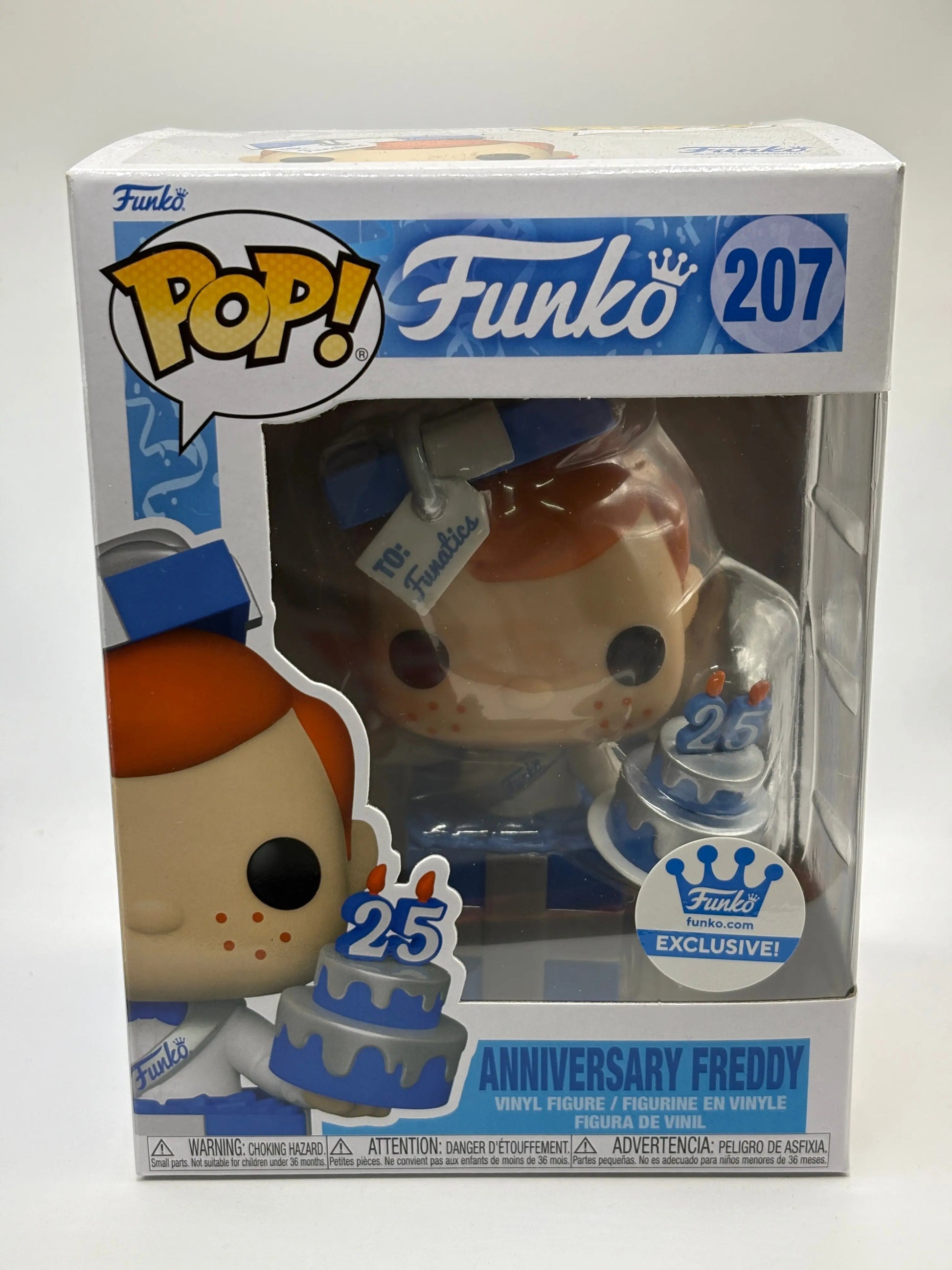 Funko POP! Funko #207 Anniversary Freddy funko.com Exclusive FRENLY BRICKS - Open 7 Days