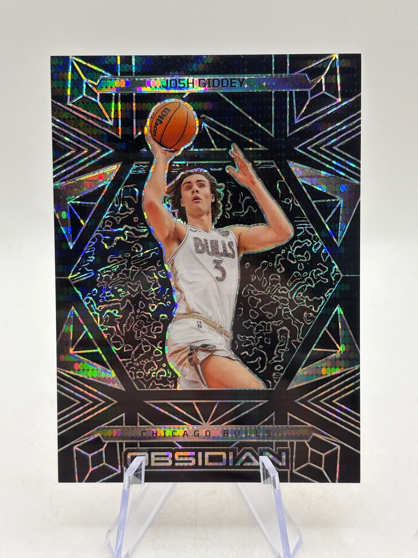 2024-25 Panini Obsidian #25 Josh Giddey (Incomplete) Rainbow Etch Set Numbered FRENLY BRICKS - Open 7 Days