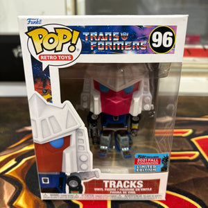 Funko Pop Transformers Tracks #96 2021 Fall Convention Limited Edition Exclusive FRENLY BRICKS - Open 7 Days