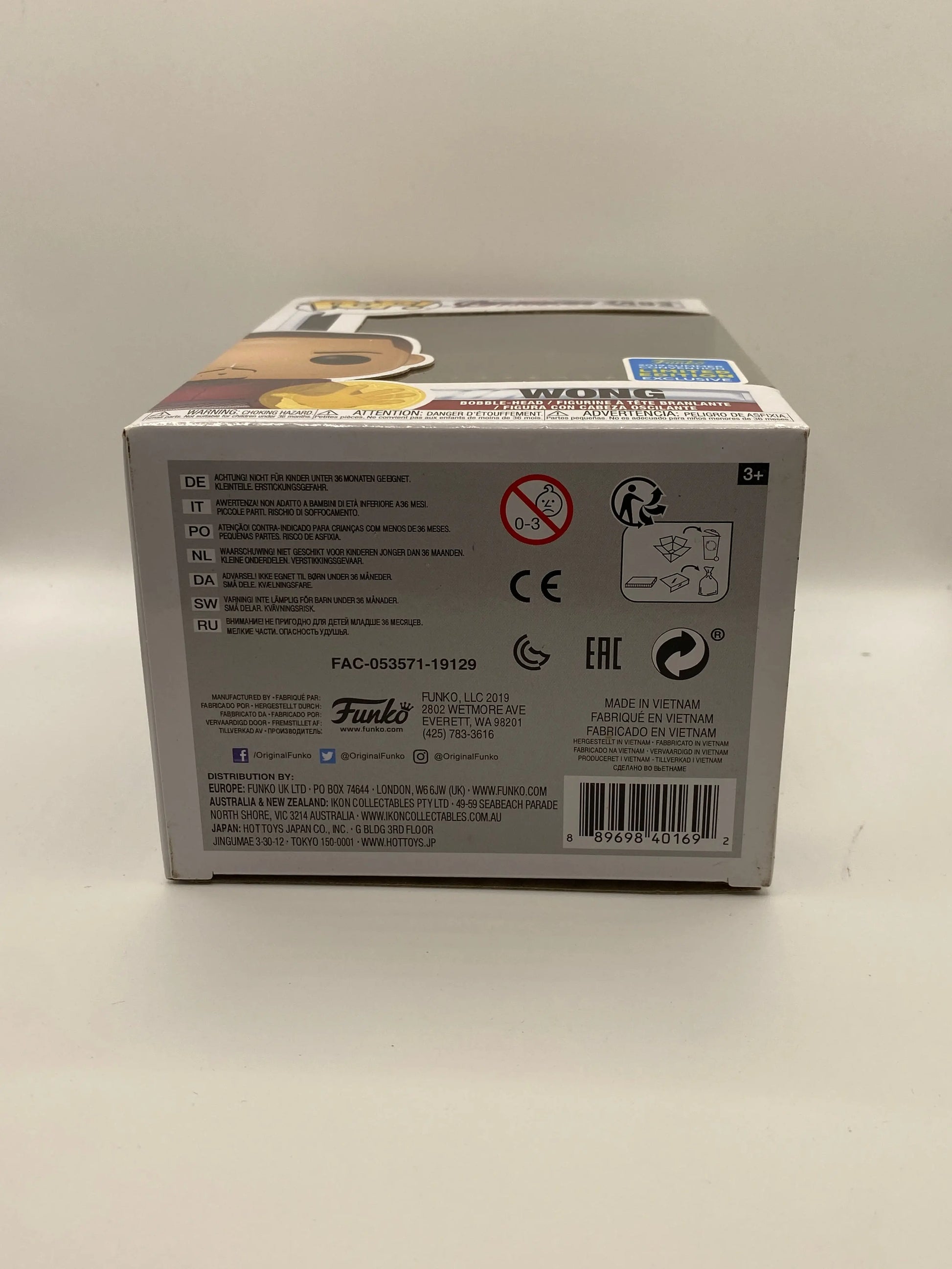 Funko POP! Marvel avengers endgame #493 Wong FRENLY BRICKS - Open 7 Days