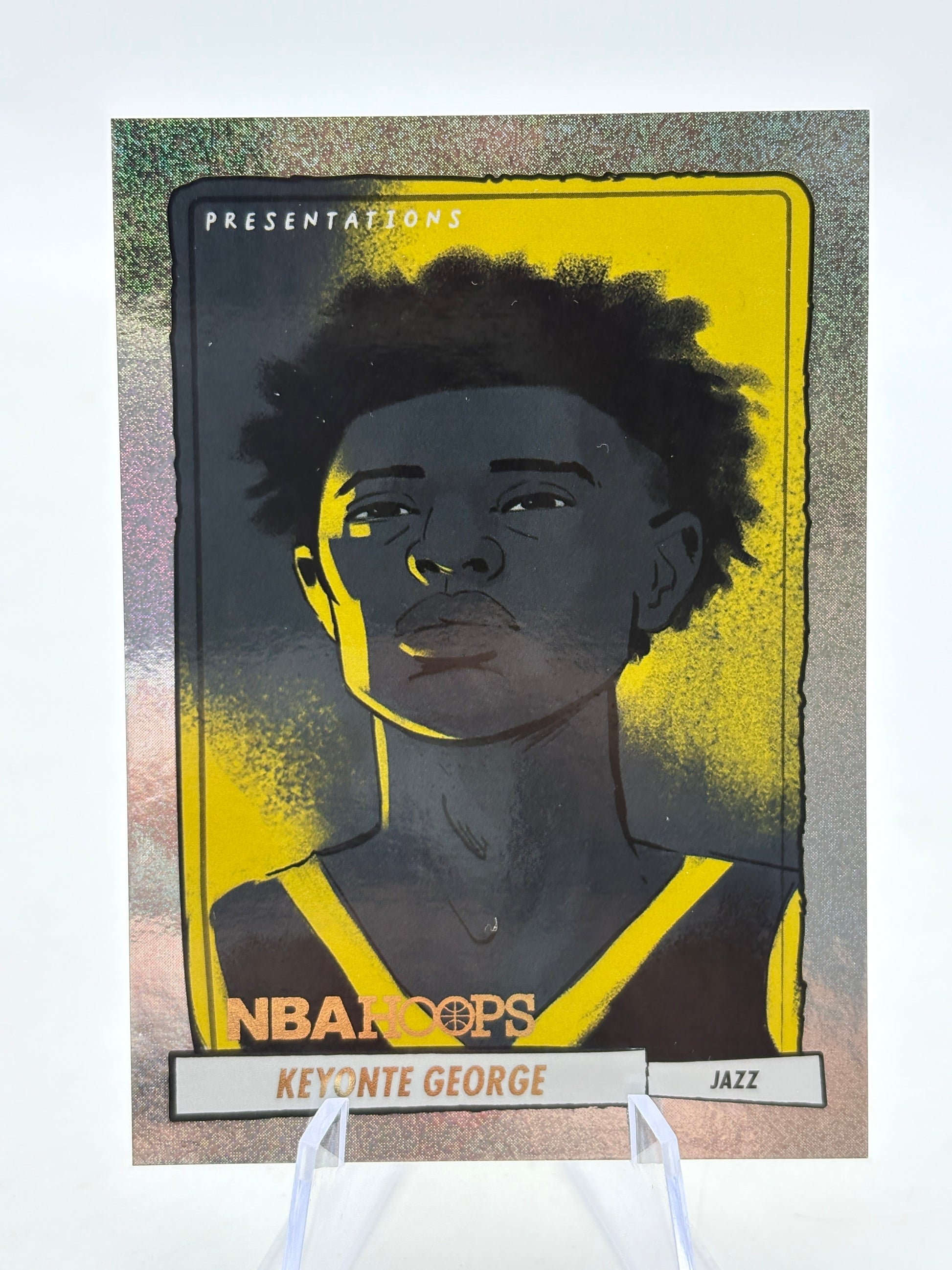 2023-24 Panini Hoops Basketball #11 Keyonte George Presentations Case Hit FRENLY BRICKS - Open 7 Days