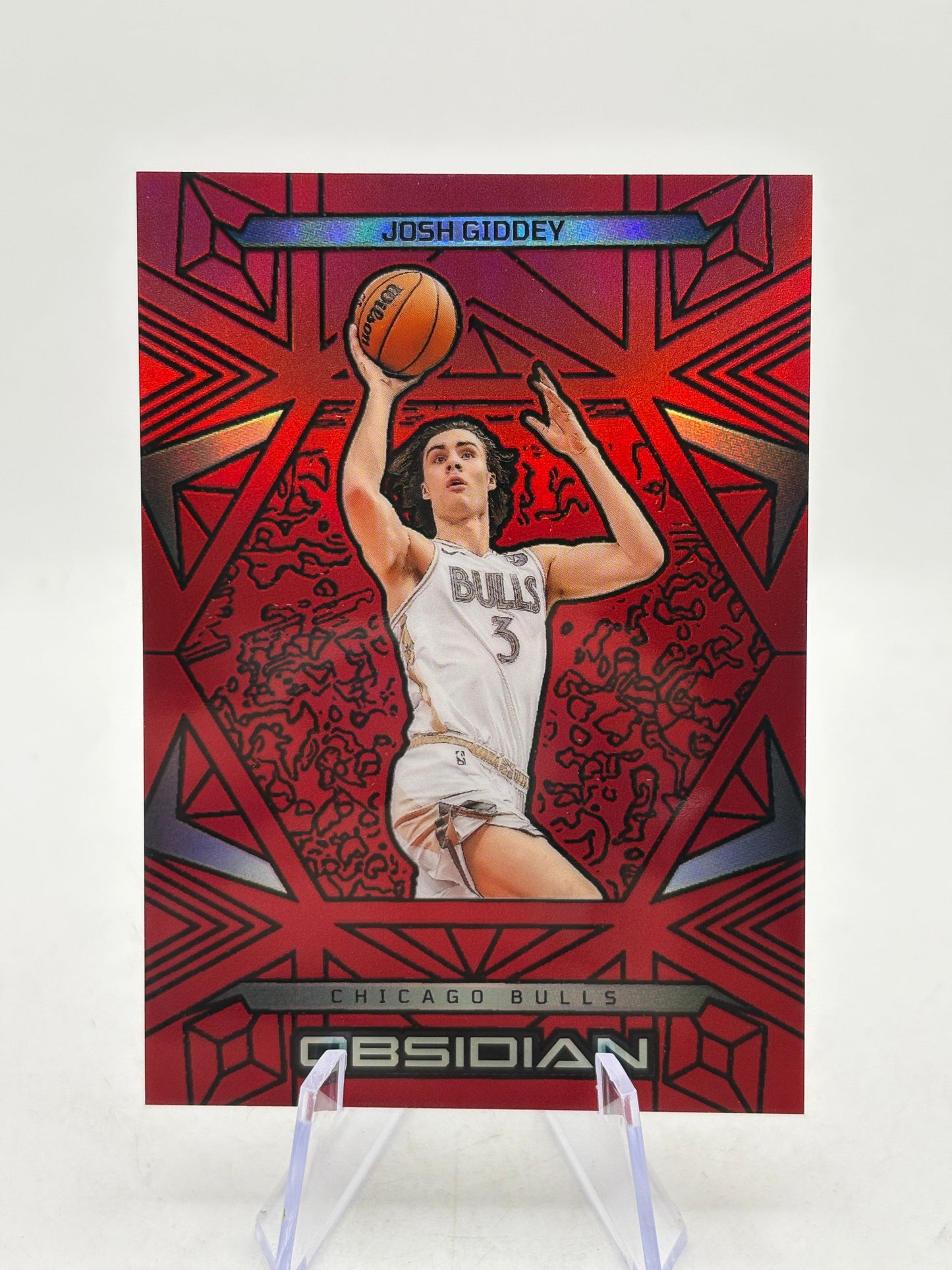 2024-25 Panini Obsidian #25 Josh Giddey (Incomplete) Rainbow Etch Set Numbered FRENLY BRICKS - Open 7 Days
