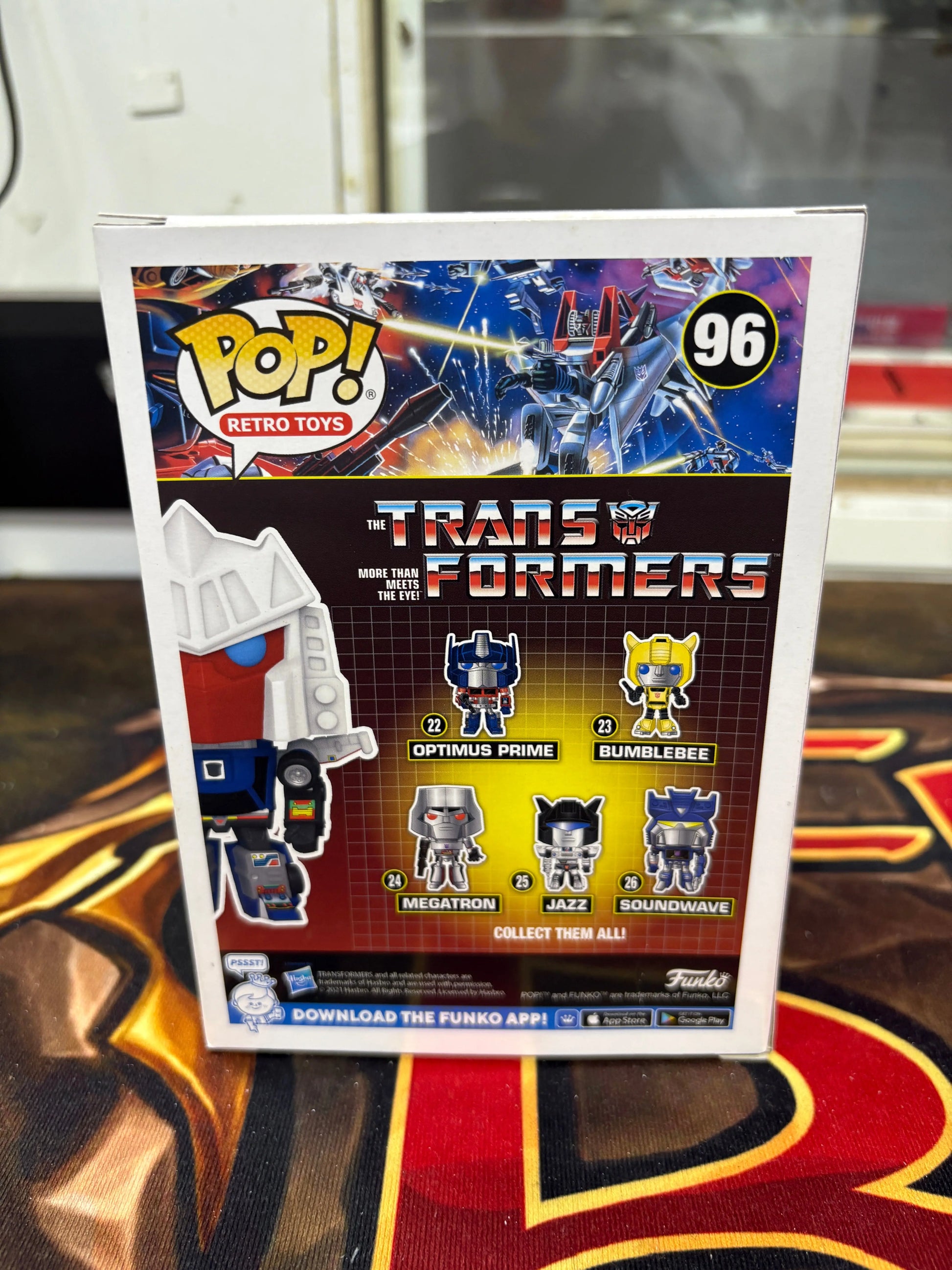 Funko Pop Transformers Tracks #96 2021 Fall Convention Limited Edition Exclusive FRENLY BRICKS - Open 7 Days