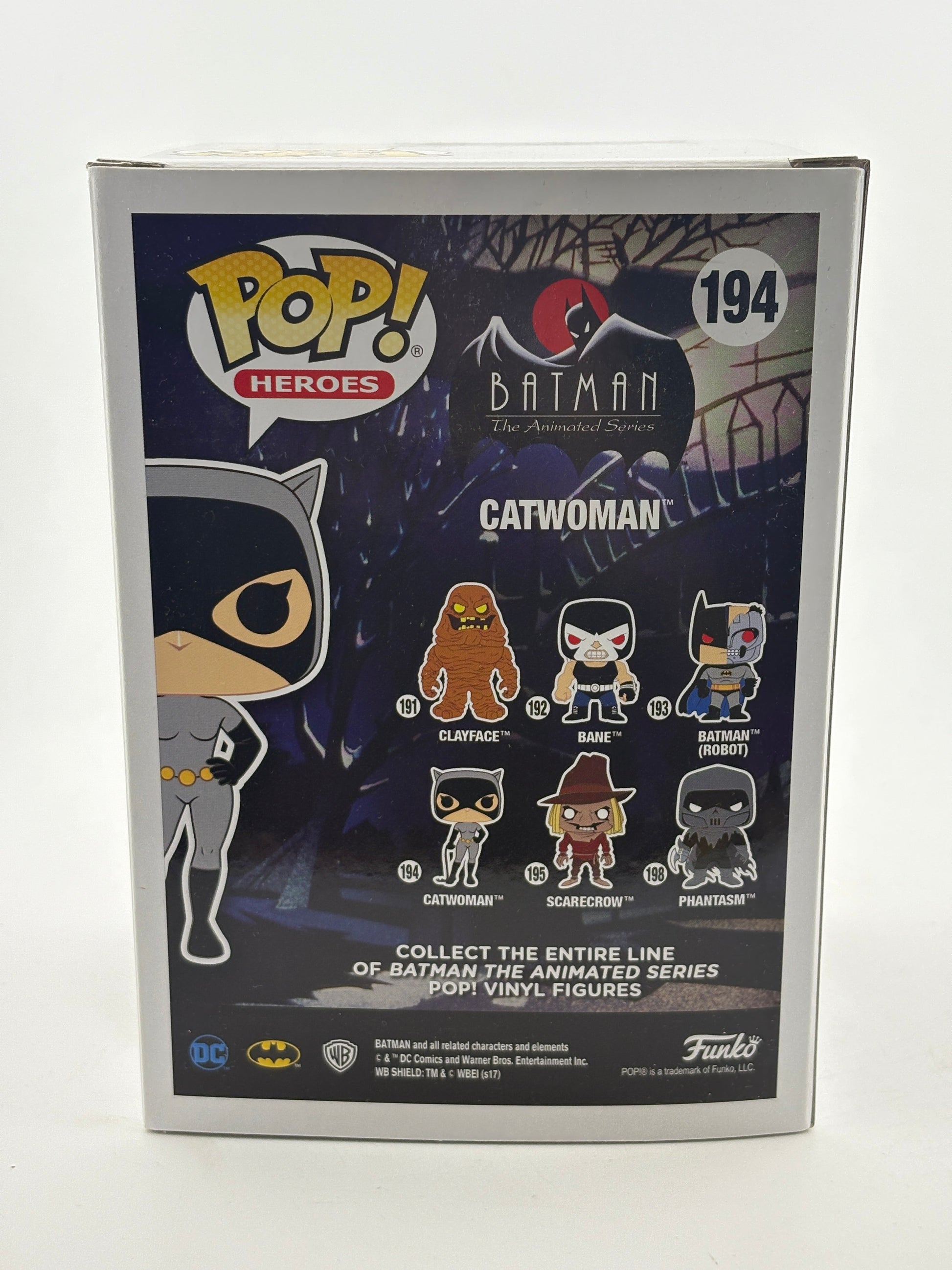 Funko POP! Heroes Batman Animated Series #194 Catwoman Vinyl Figure FRENLY BRICKS - Open 7 Days