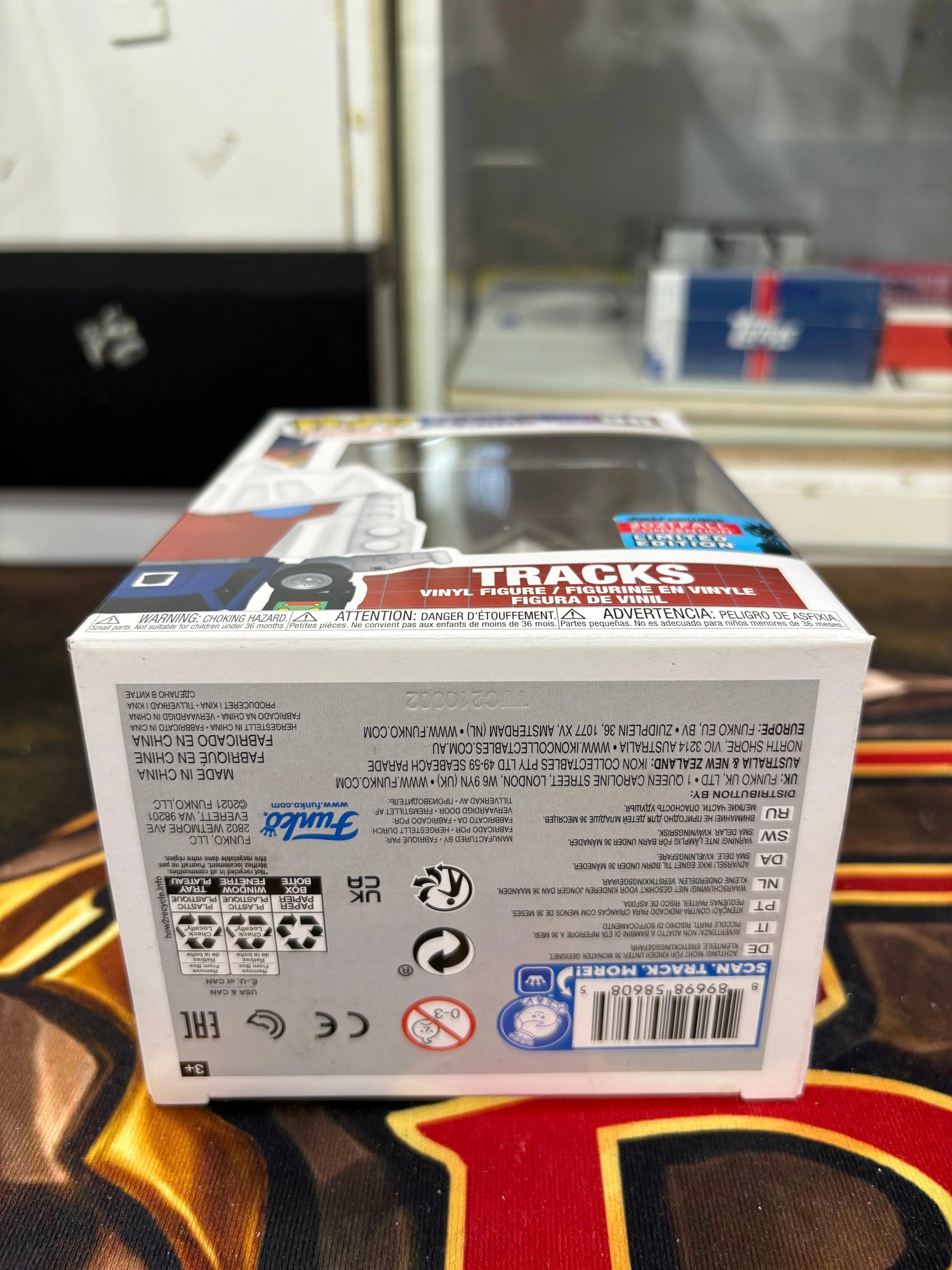 Funko Pop Transformers Tracks #96 2021 Fall Convention Limited Edition Exclusive FRENLY BRICKS - Open 7 Days