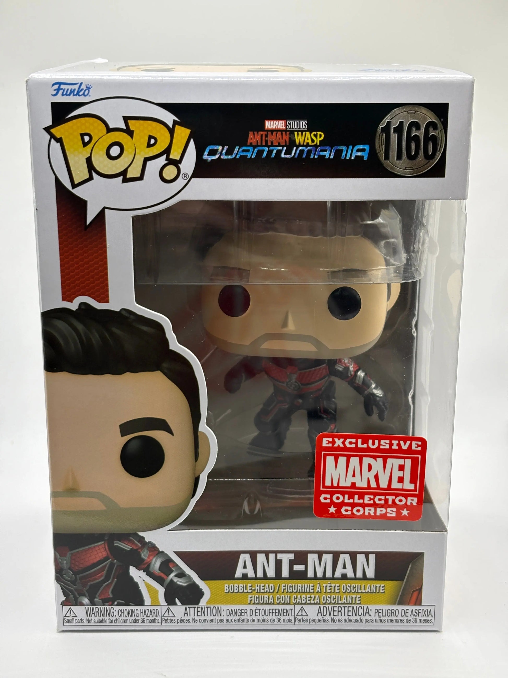 Funko POP! Marvel Quantumania #1166 Ant-Man Collector Corps Exclusive FRENLY BRICKS - Open 7 Days
