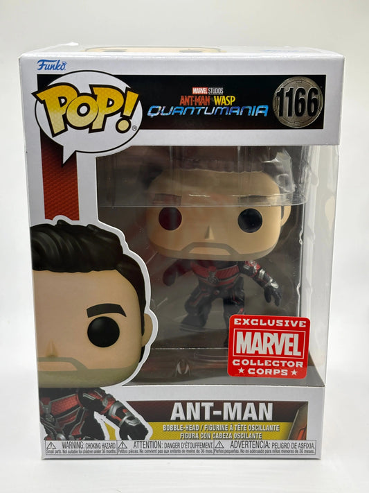 Funko POP! Marvel Quantumania #1166 Ant-Man Collector Corps Exclusive FRENLY BRICKS - Open 7 Days