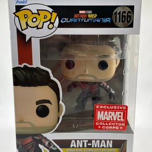 Funko POP! Marvel Quantumania #1166 Ant-Man Collector Corps Exclusive FRENLY BRICKS - Open 7 Days