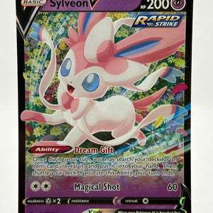 Pokemon TCG SWSH Promos - Sylveon V SWSH202 Black Star Promo Lp FRENLY BRICKS - Open 7 Days