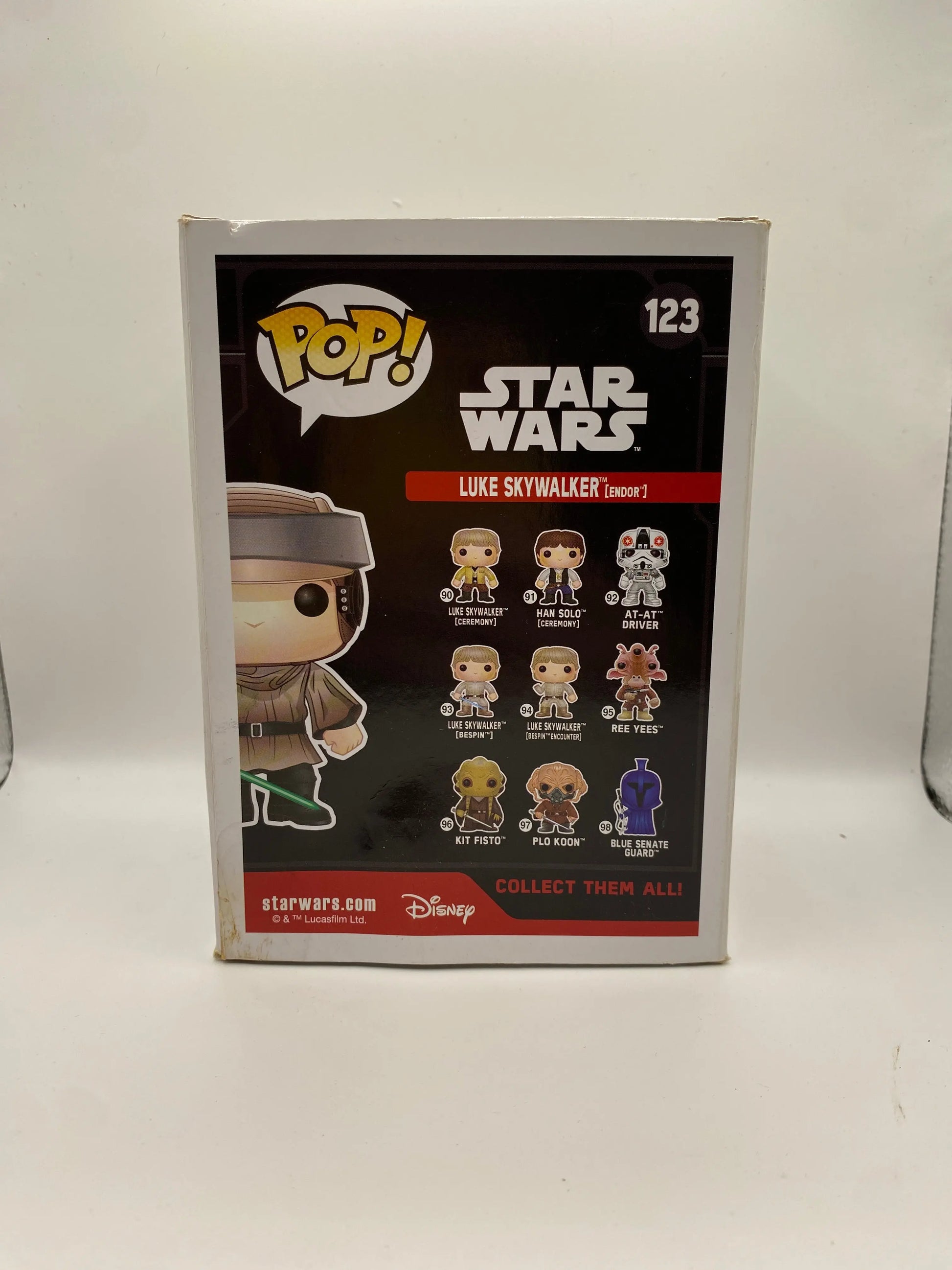 Funko POP! Star Wars #123 Luke skywalker (endor) FRENLY BRICKS - Open 7 Days