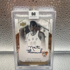 2012-13 Basketball Exquisite Endorsements Autographs Collection  EE-NT Nate Thurmond /99 Auto FRENLY BRICKS - Open 7 Days