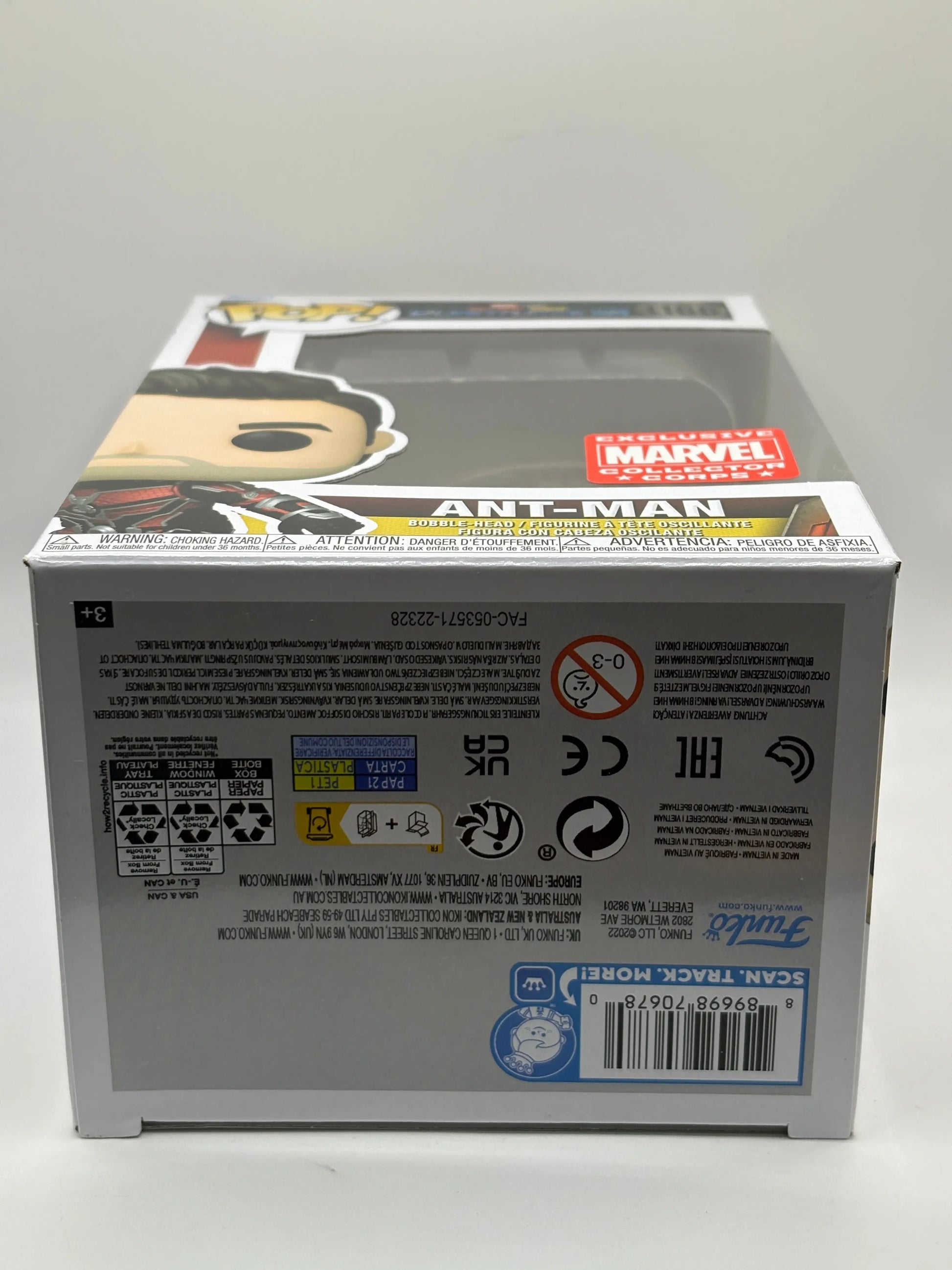 Funko POP! Marvel Quantumania #1166 Ant-Man Collector Corps Exclusive FRENLY BRICKS - Open 7 Days