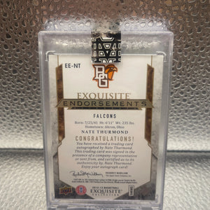 2012-13 Basketball Exquisite Endorsements Autographs Collection  EE-NT Nate Thurmond /99 Auto FRENLY BRICKS - Open 7 Days