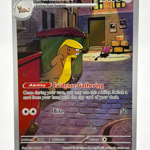 Pokemon TCG Mega Evolution - Gumshoos 153/132 Illustration Rare NM (3) FRENLY BRICKS - Open 7 Days