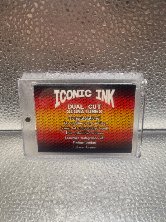 Iconic Ink Dual Cut Series Michael Jordan LeBron James FRENLY BRICKS - Open 7 Days