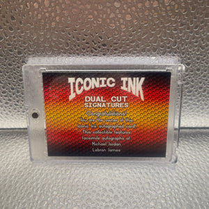 Iconic Ink Dual Cut Series Michael Jordan LeBron James FRENLY BRICKS - Open 7 Days