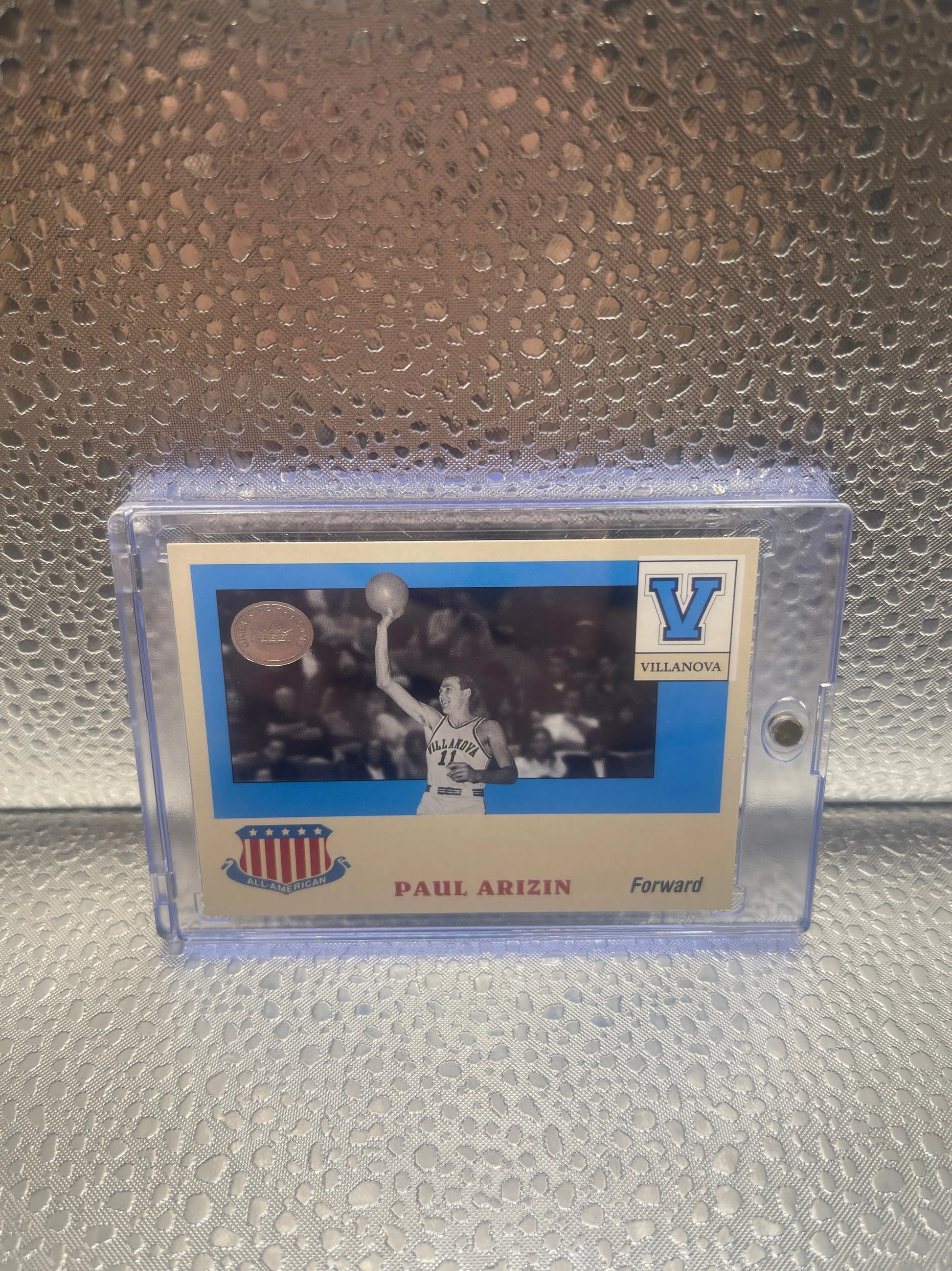 2001 Fleer Greats of the Game #5AA Paul Arizin All-American Collection MINT FRENLY BRICKS - Open 7 Days